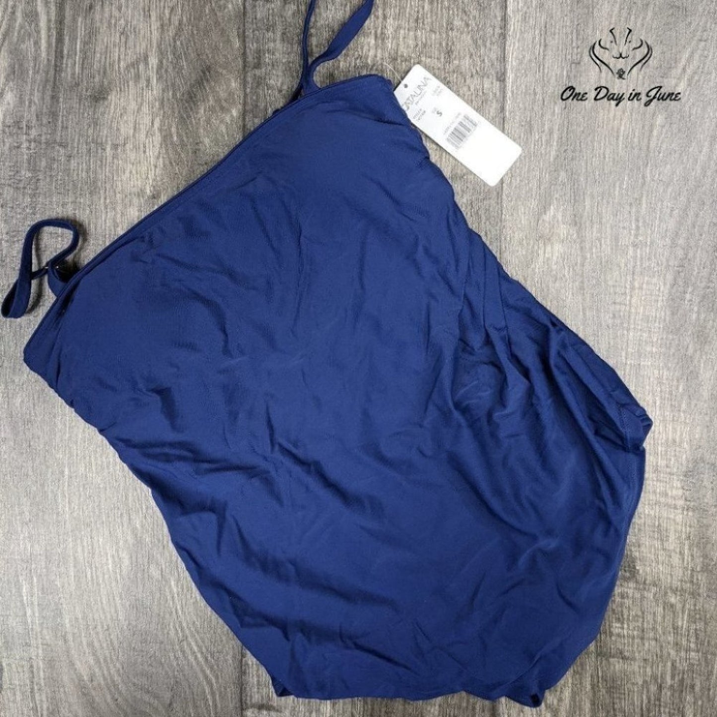 Catalina Bandeau One Piece Swimdress Size S