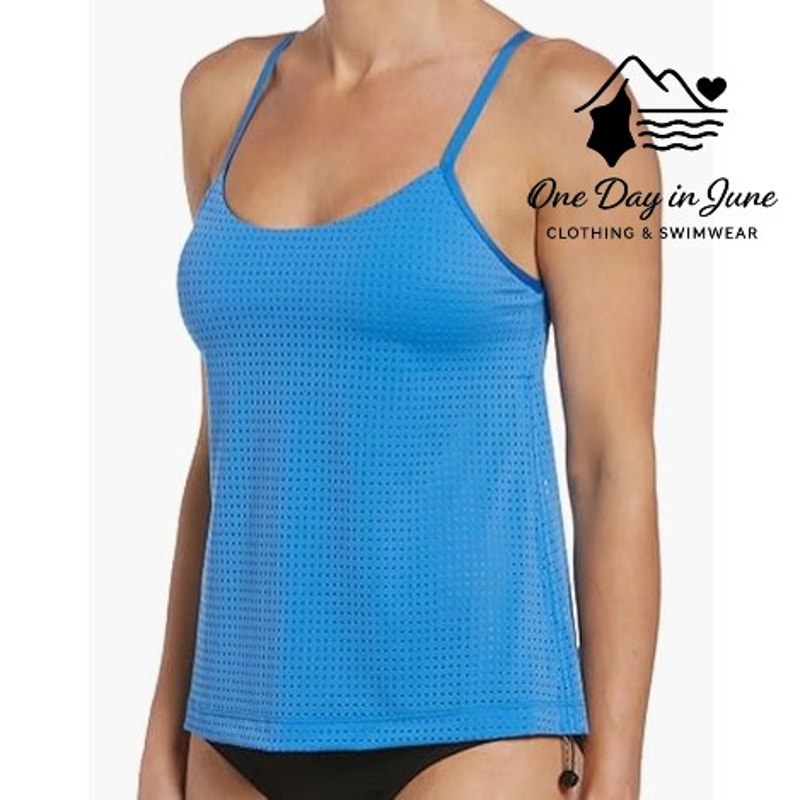 Nike Double Up Racerback Tankini Top Size XL