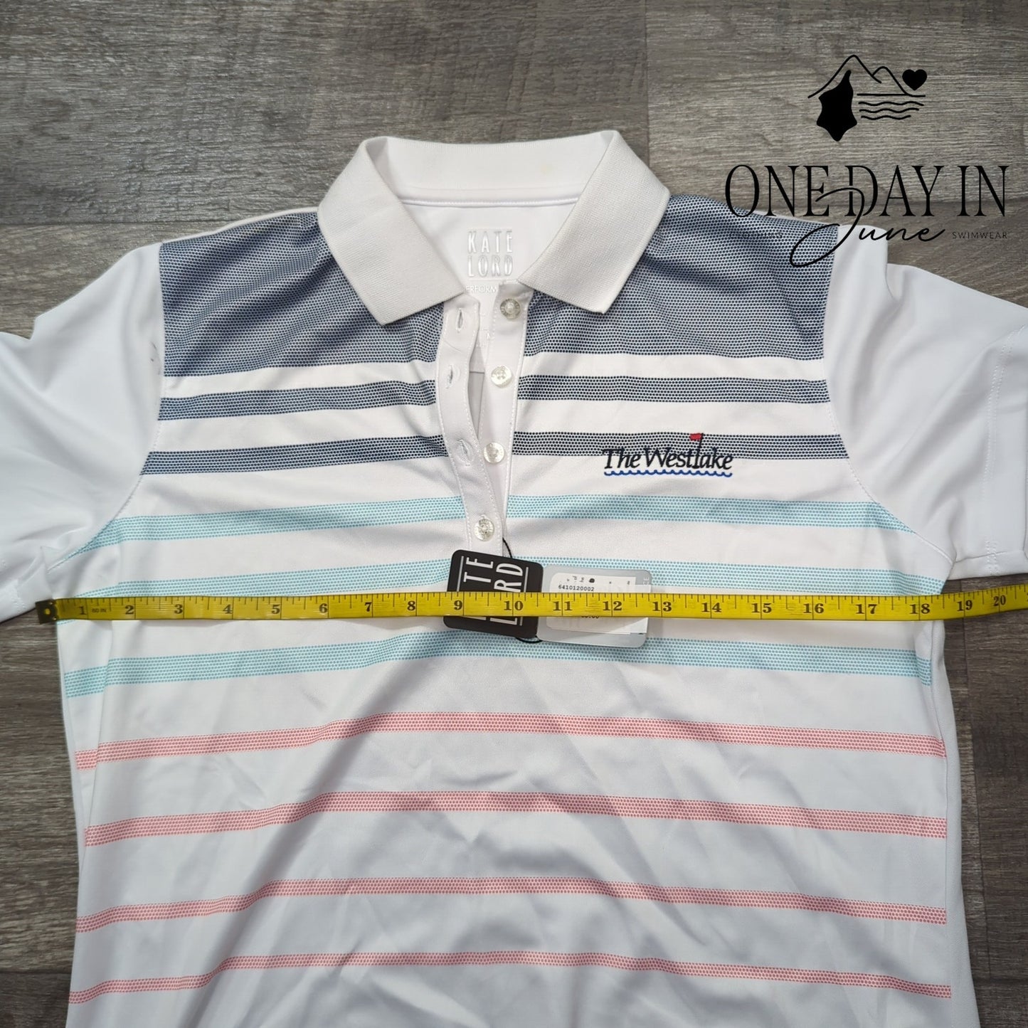 Kate Lord Athletic Polo Shirt Size M