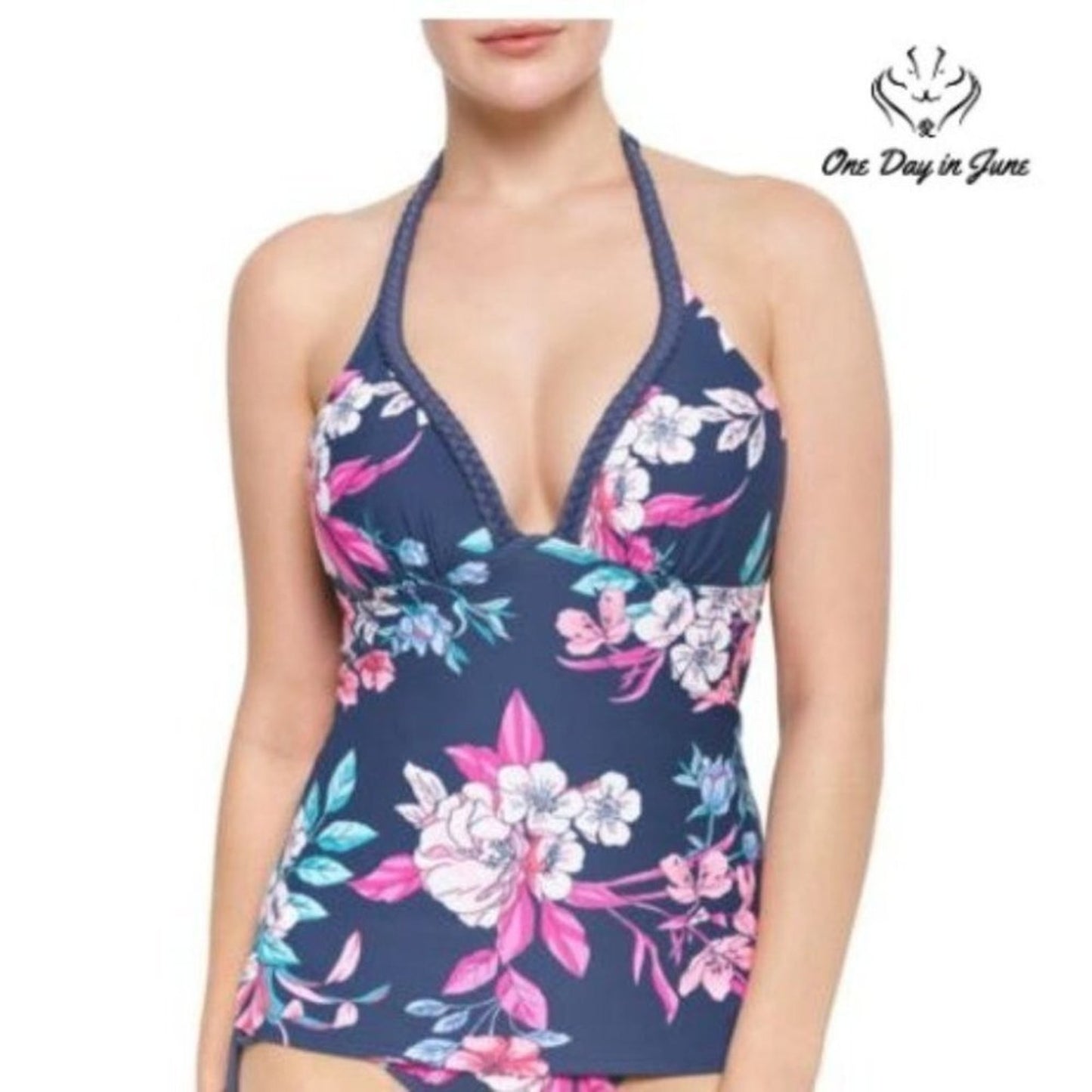 Arizona Jean Co. Juniors Tankini Top Size M