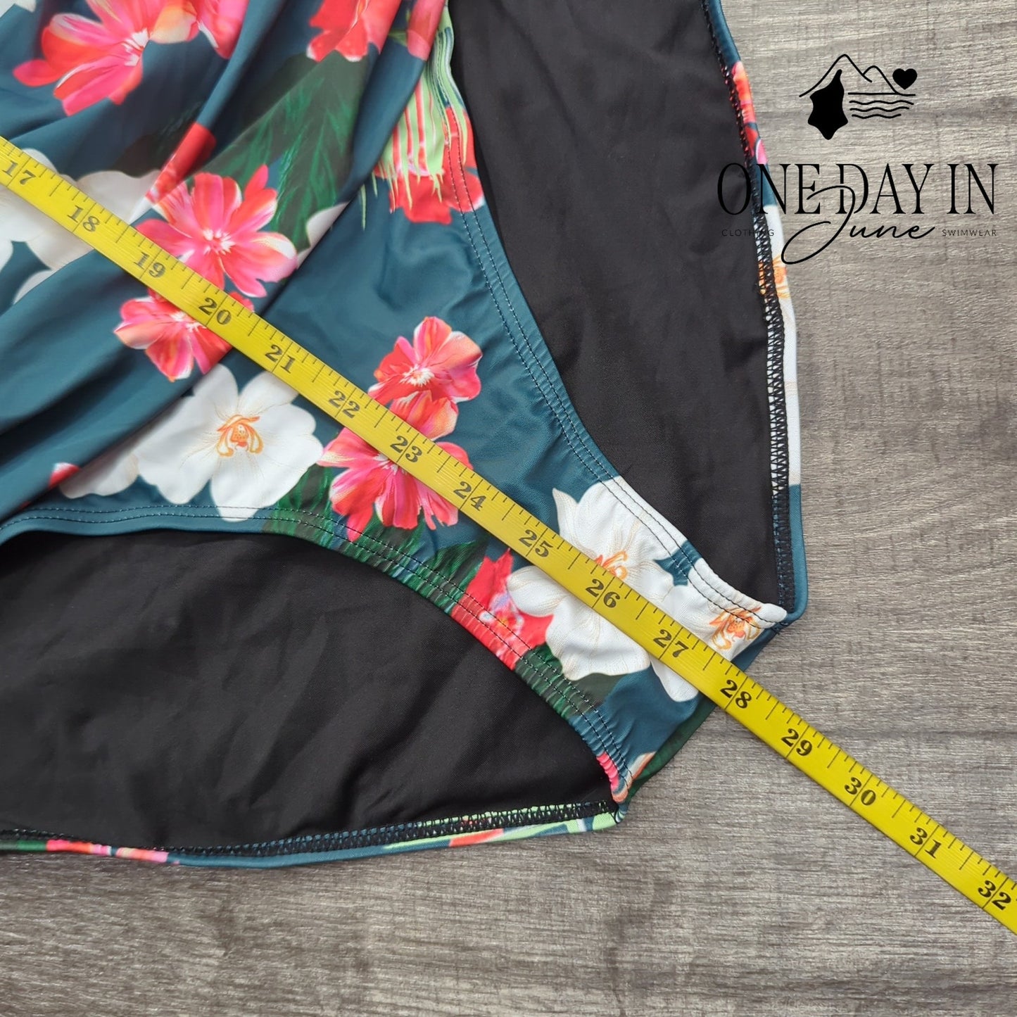 B2Prity High Neck Tummy Control one Piece Swimsuit Size XL
