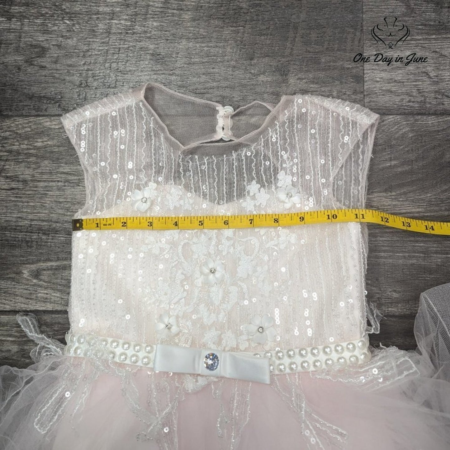 IBTOM CASTLE Sleeveless Tulle Dress Size 6-7