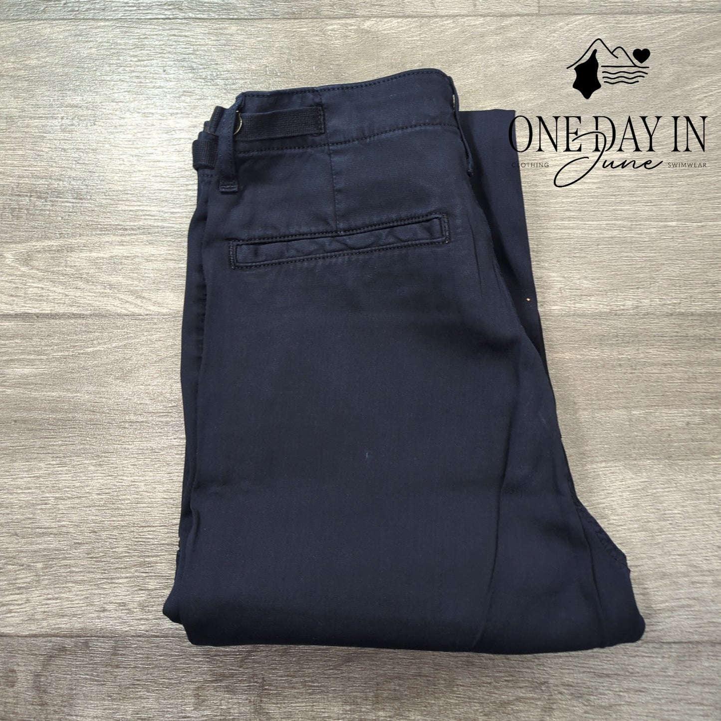 Adriano Goldschmied The Ira Utilitarian Relaxed Straight Leg Pants Size 27 (4)