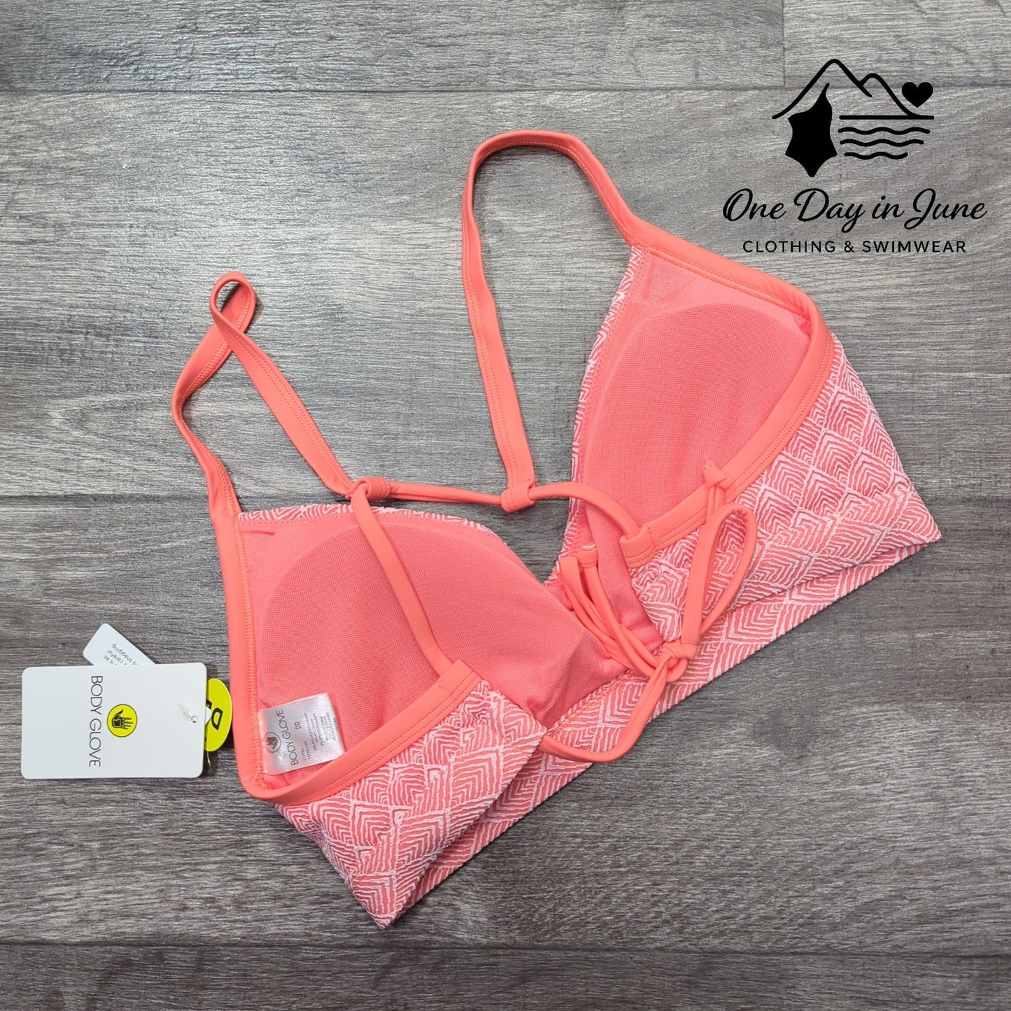 Body Glove Drew Sunset Bikini Top Size DD