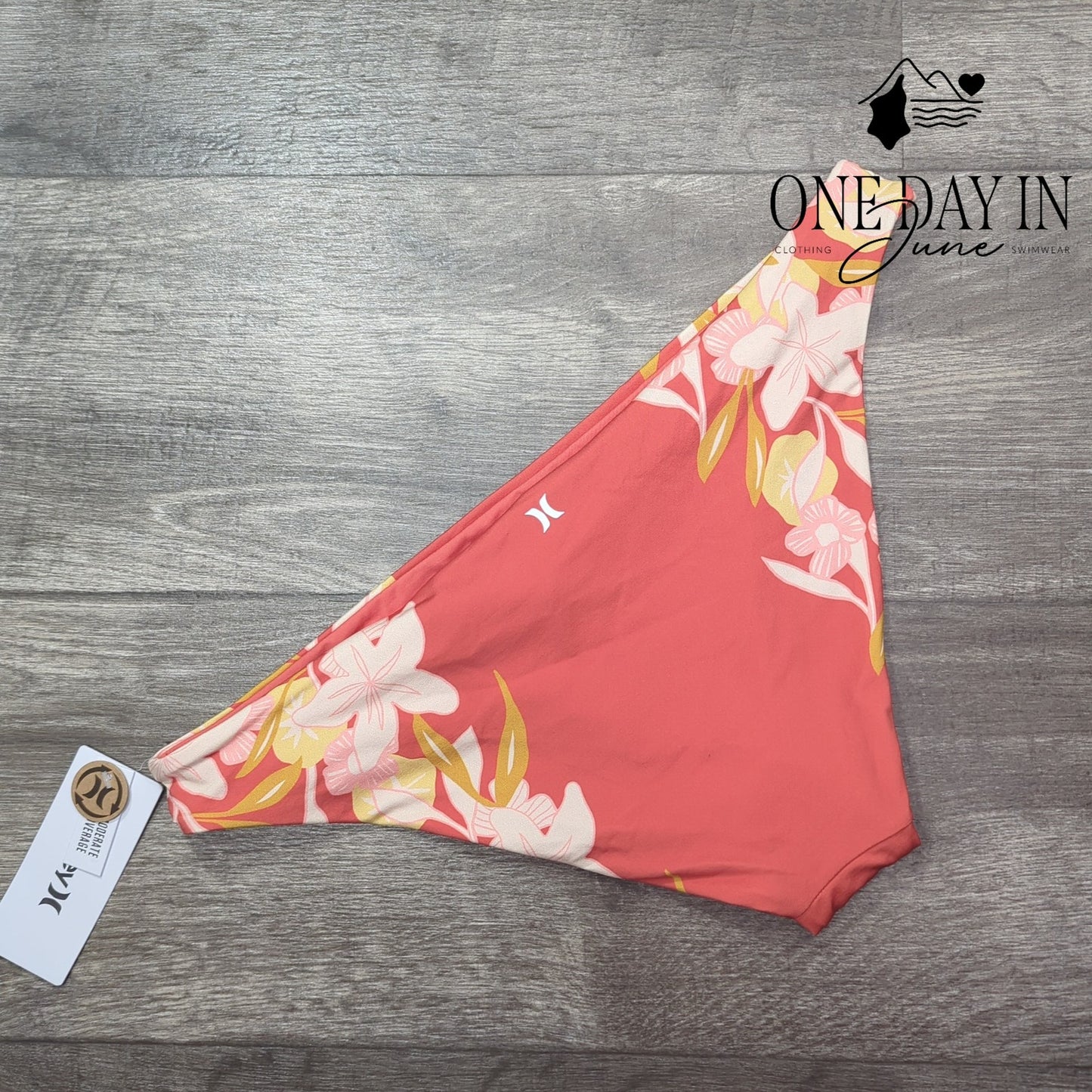 Hurley Sand Dollar Moderate Bikini Bottom Size XL