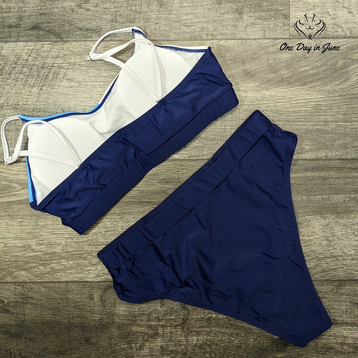 Pink Queen Push Up Pad High Cut High Waist Cheeky Bikini Swimsuit Size XL