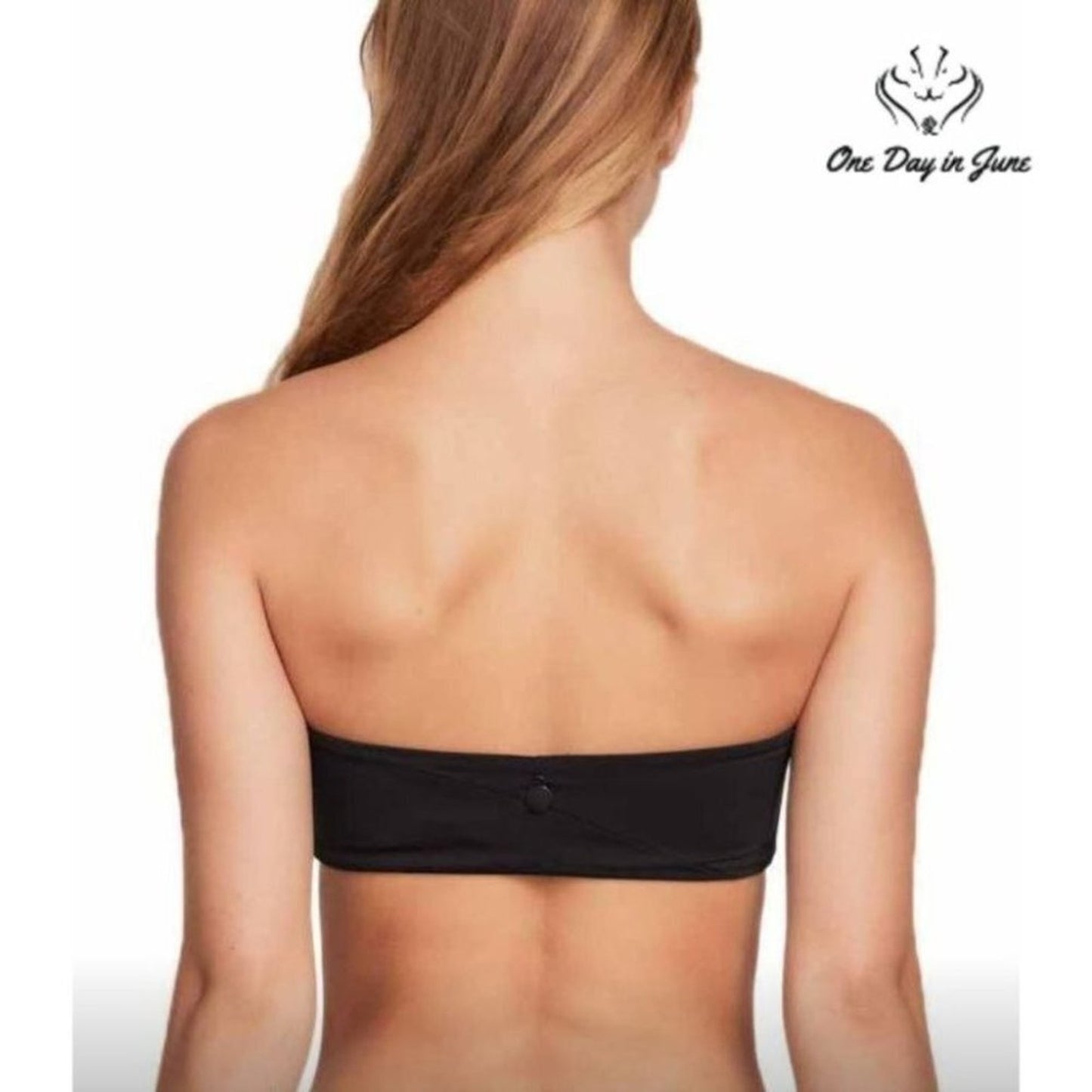 Volcom Simply Seemless Bandeau Bikini top Size 12
