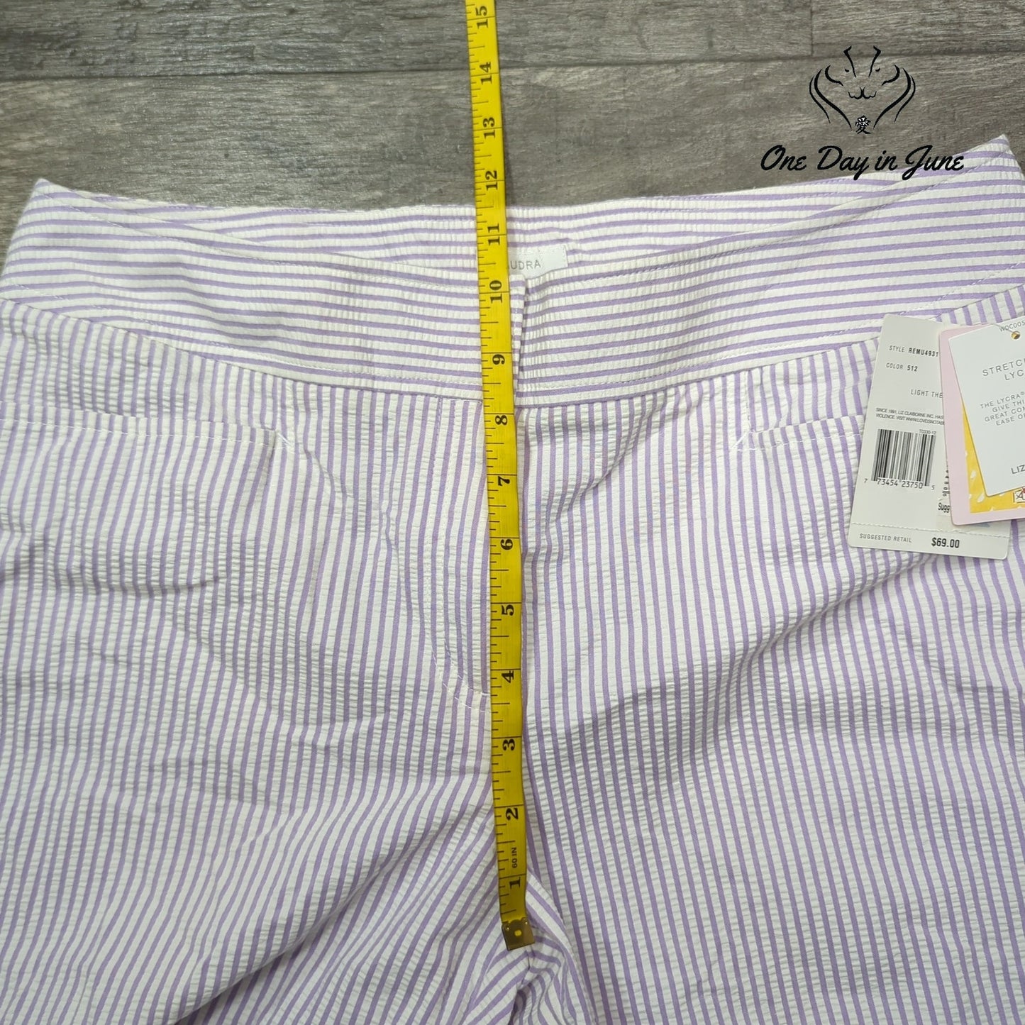 Liz Claiborne Audra Cropped Pants Size 12