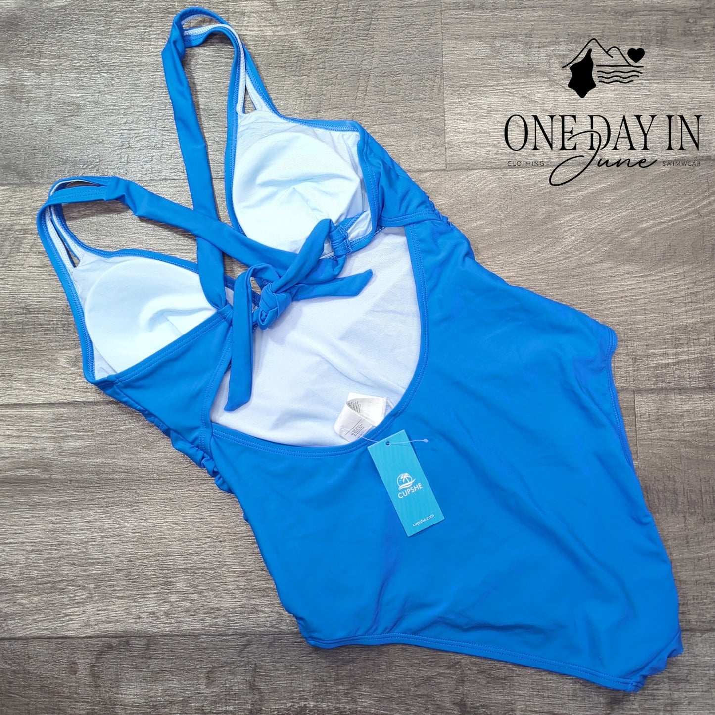Cupshe Tummy Control One Piece Swimsuit Size M