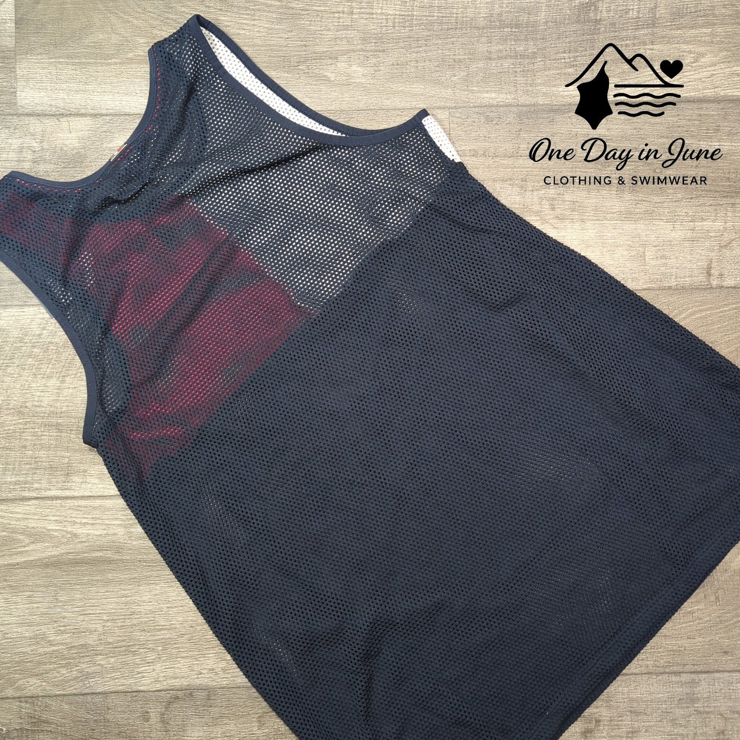 Tommy Hilfiger Mesh Swim Coverup Size L/X