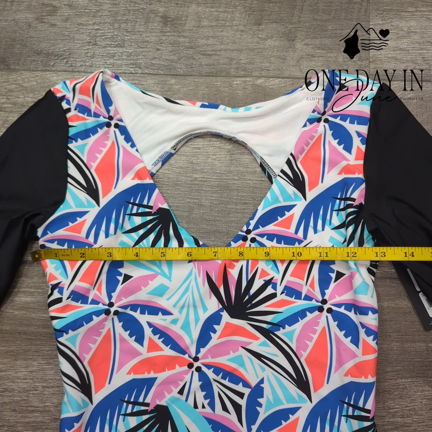 Body Glove Chloe Paddle Suit One Piece Swimsuit Size S
