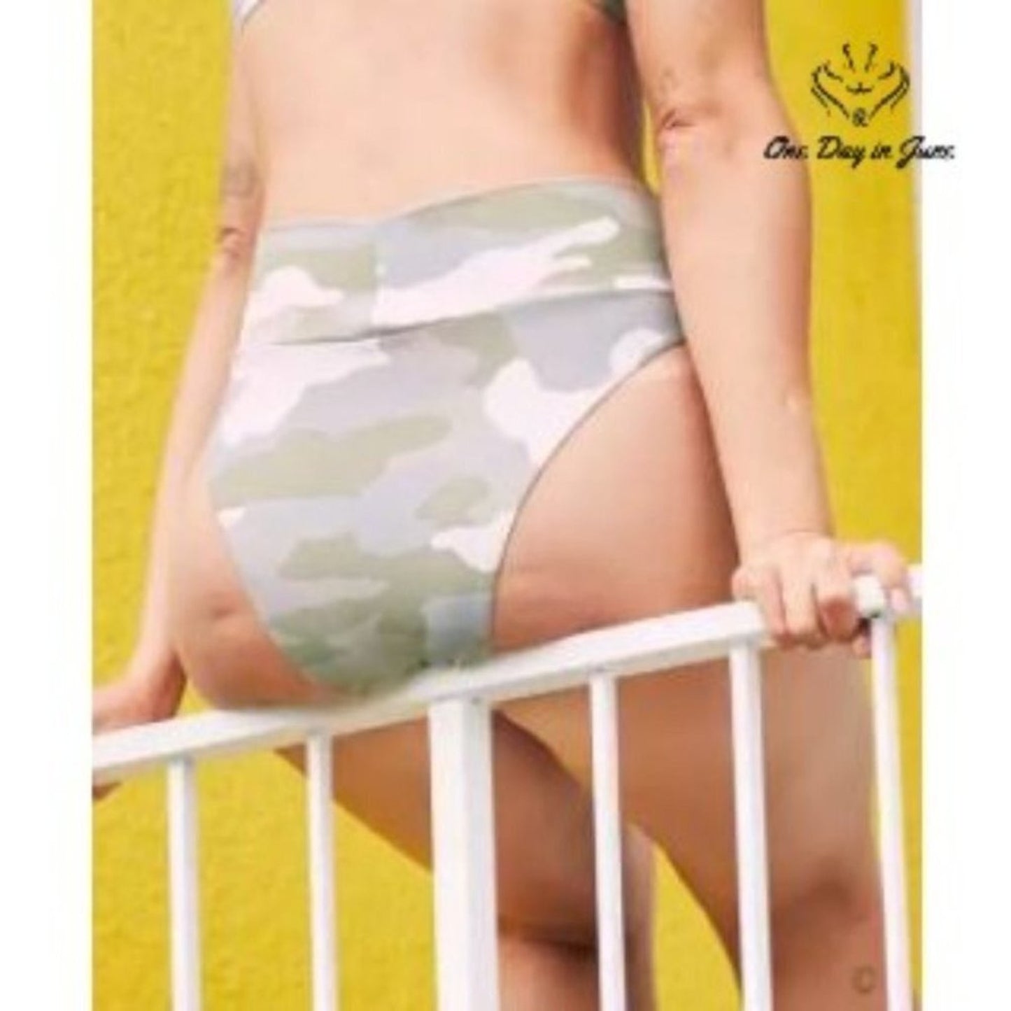 American Eagle Outfitters Aerie High Cut Cheeky Bikini Bottom Size XL