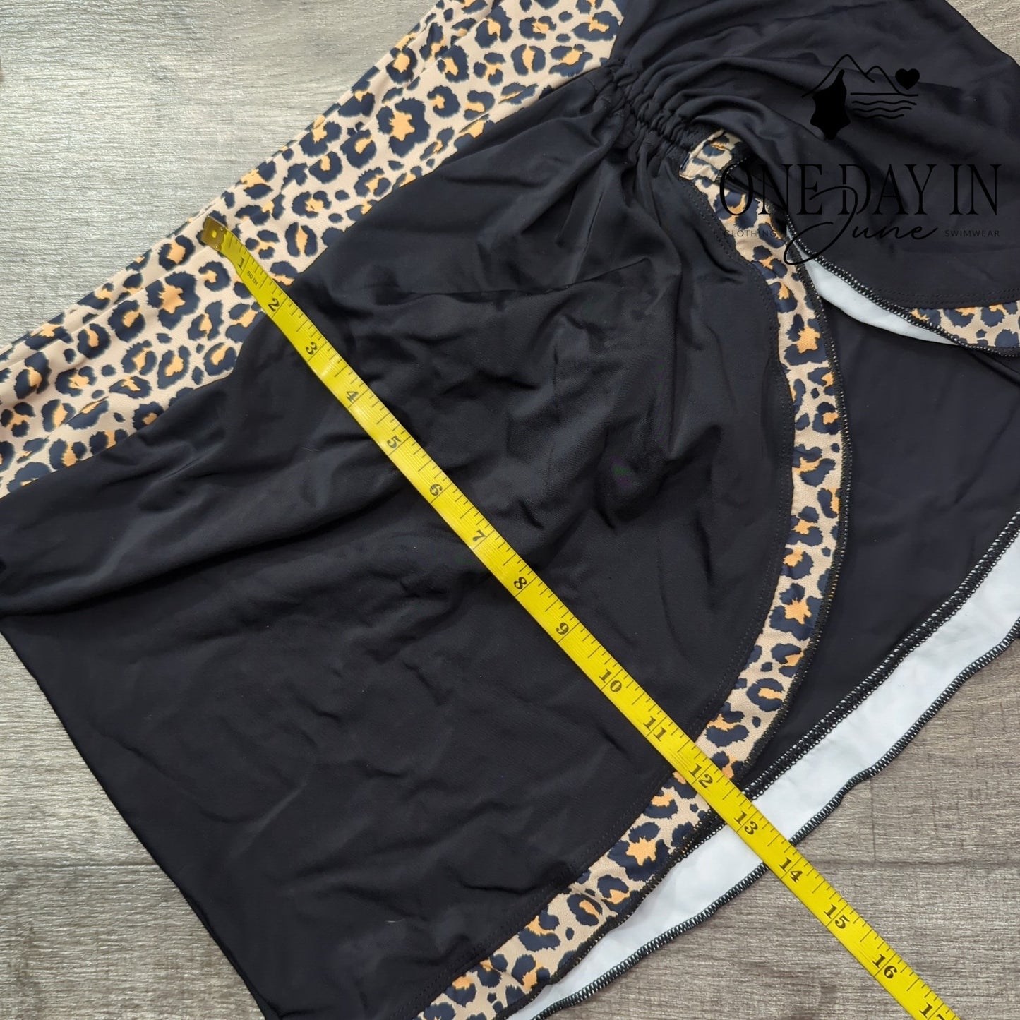 Rekita Skirted Tankini Swimsuit Size XL