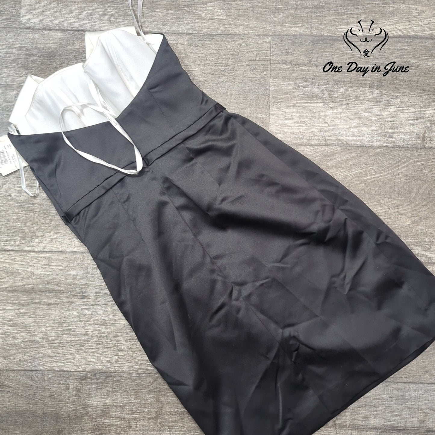 David's Bridal Sleeveless Formal Mini Dress Size 4