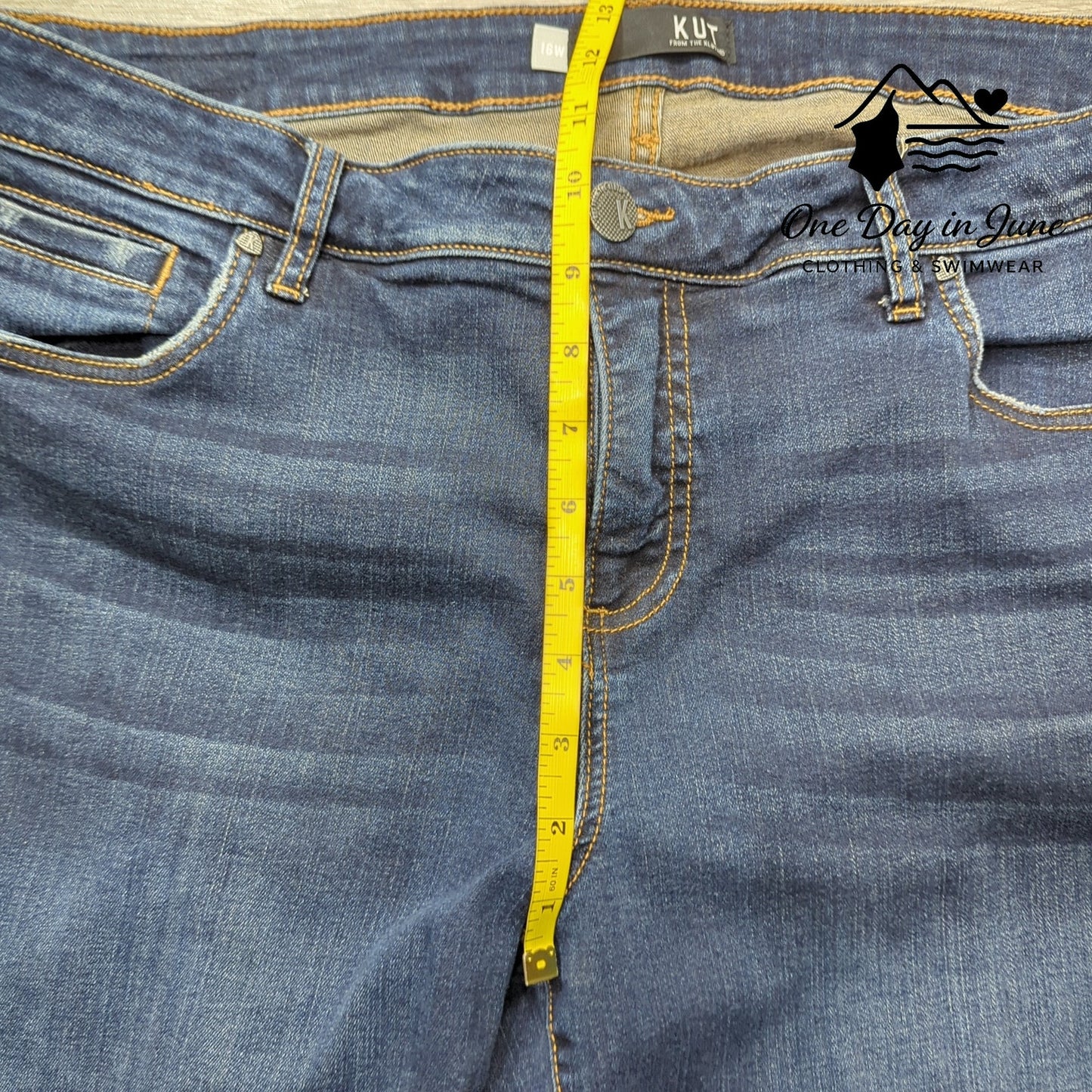 Kut from the Kloth Plus Size Skinny Ankle Jeans Size 16W