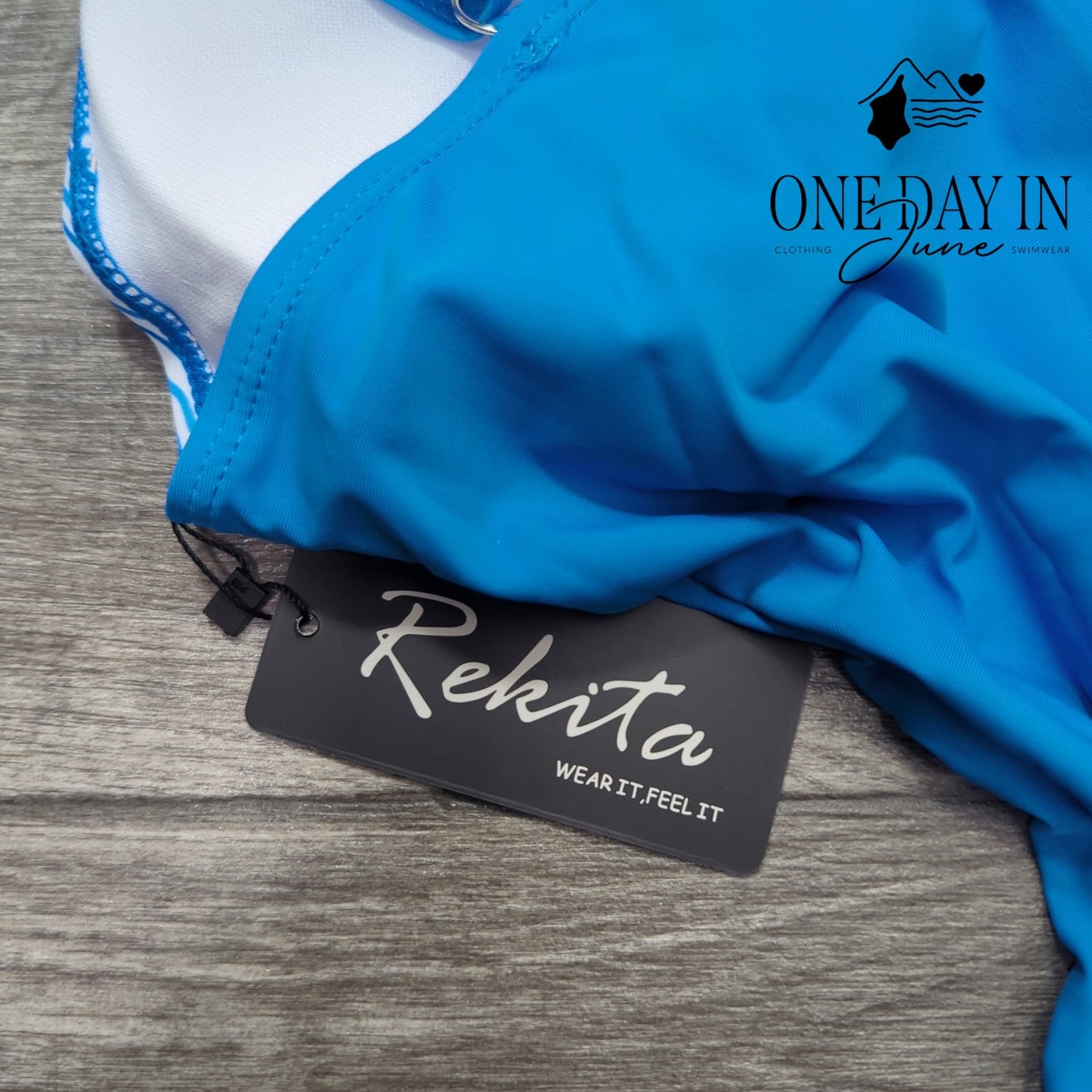 Rekita Skirted Tankini Swimsuit Size M