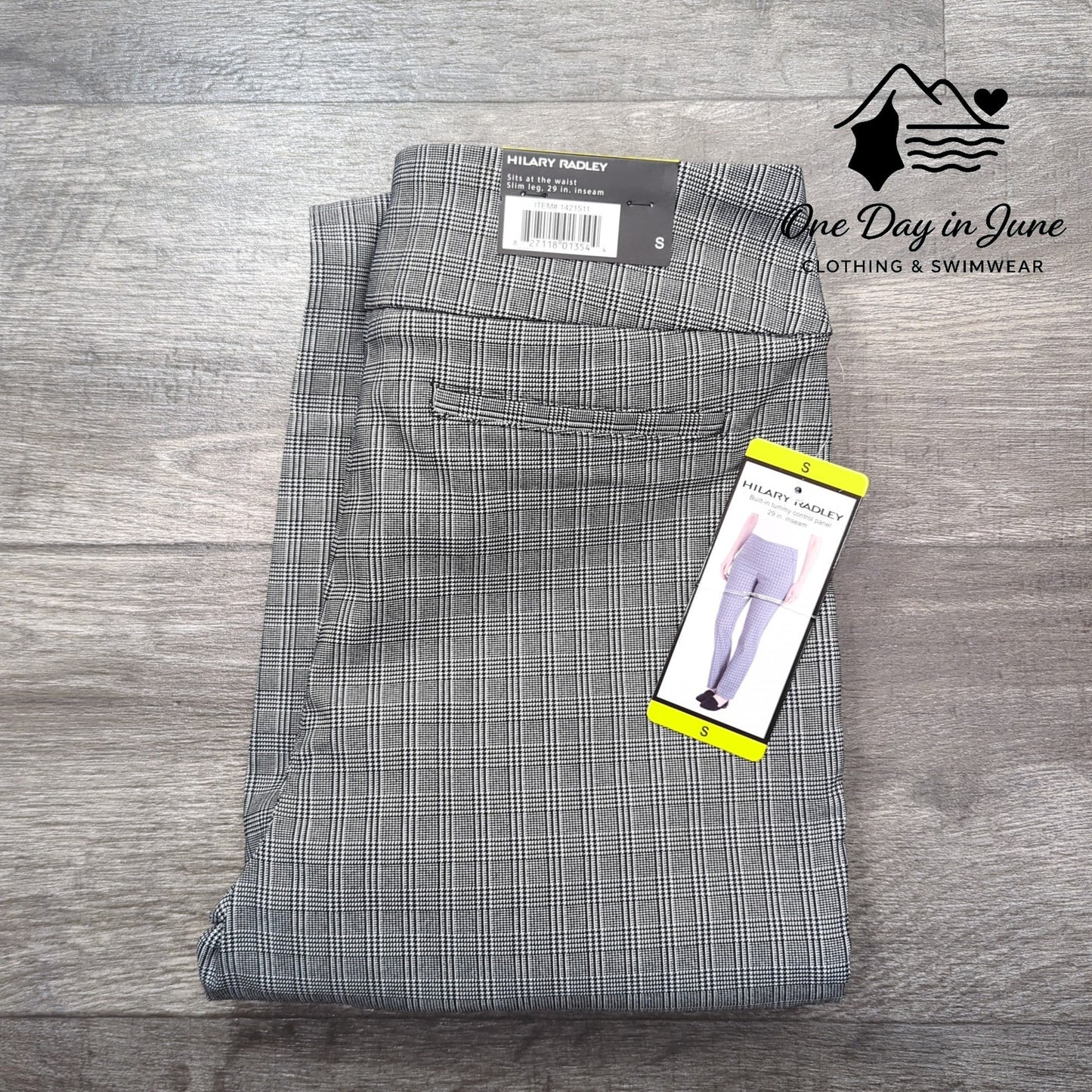Hilary Radley Tummy Control Slim Leg Pants Size S