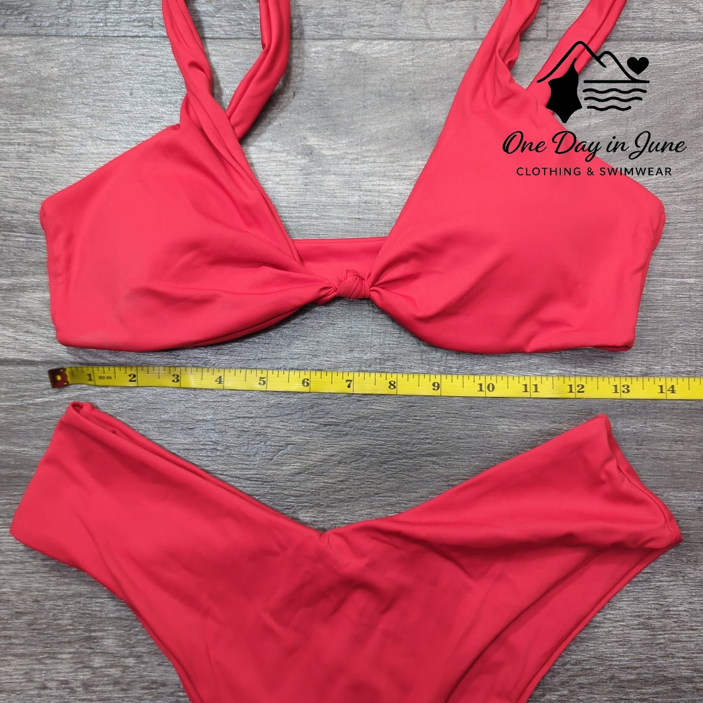 Charmleaks High Cut Cheeky Bikini Swimsuit Size M