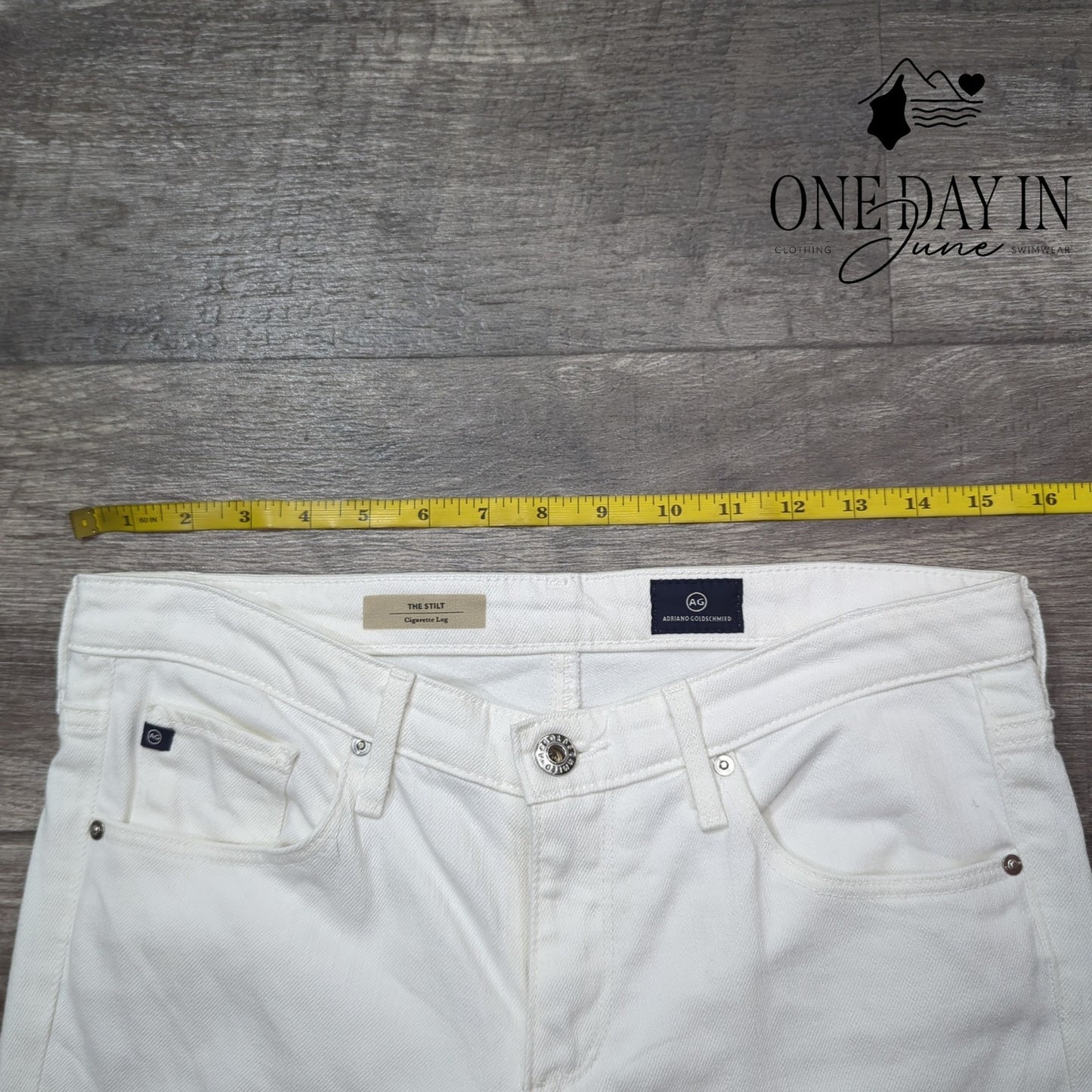 Adriano Goldschmied The Stilt Cigarette Leg Jeans Size 27 (4)
