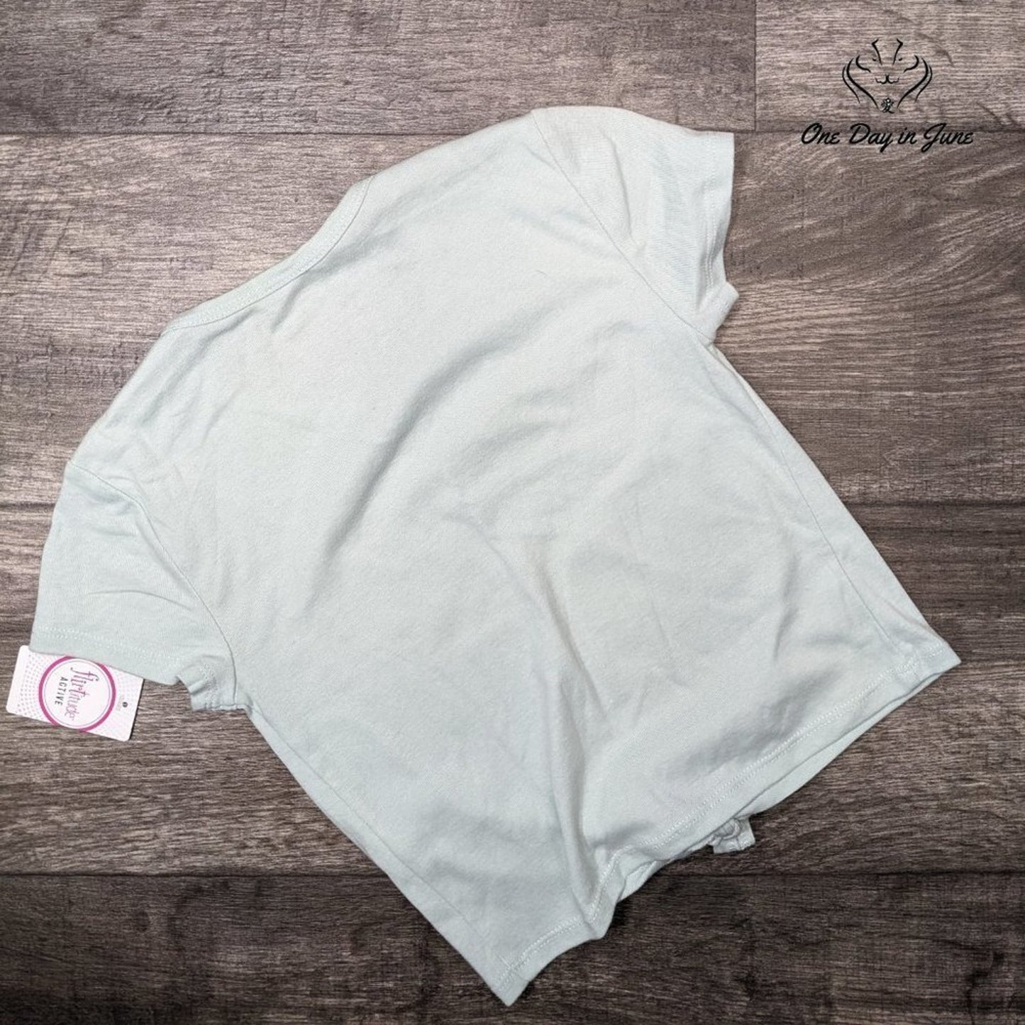 Flirtitude Juniors Cropped Short Sleeve Top Size XS