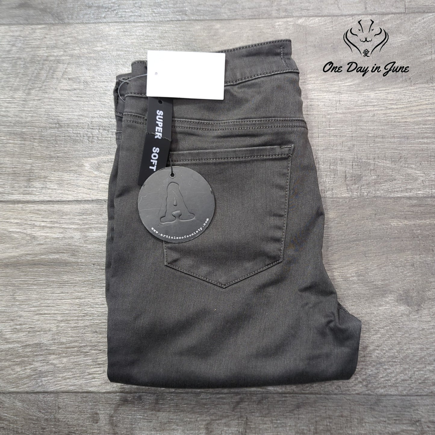 Articles of Society Fairbanks Mid Rise Skinny Ankle Jeans Size 27 (4)