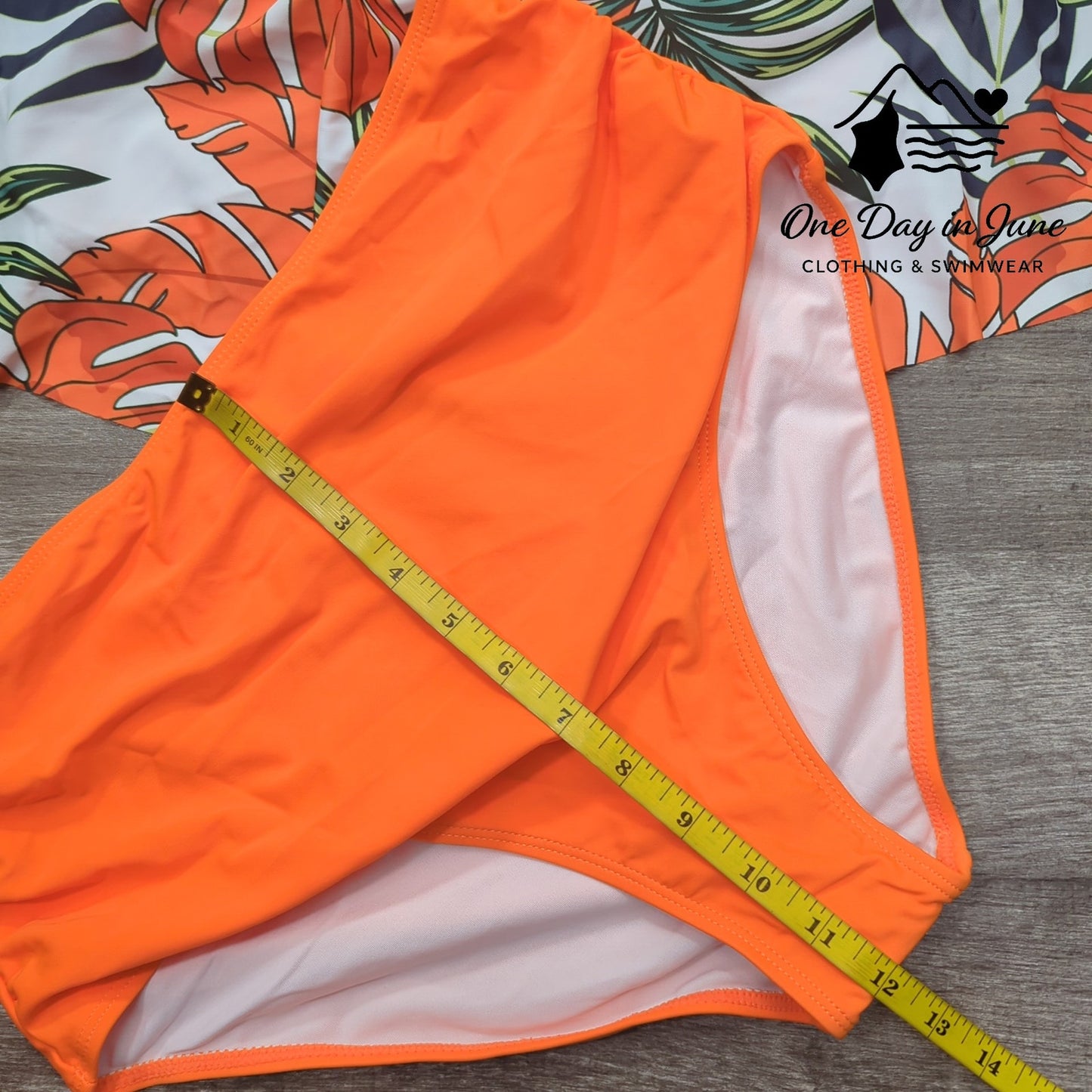 PatPat Tropical Flounce Biknii Swimsuit Size L