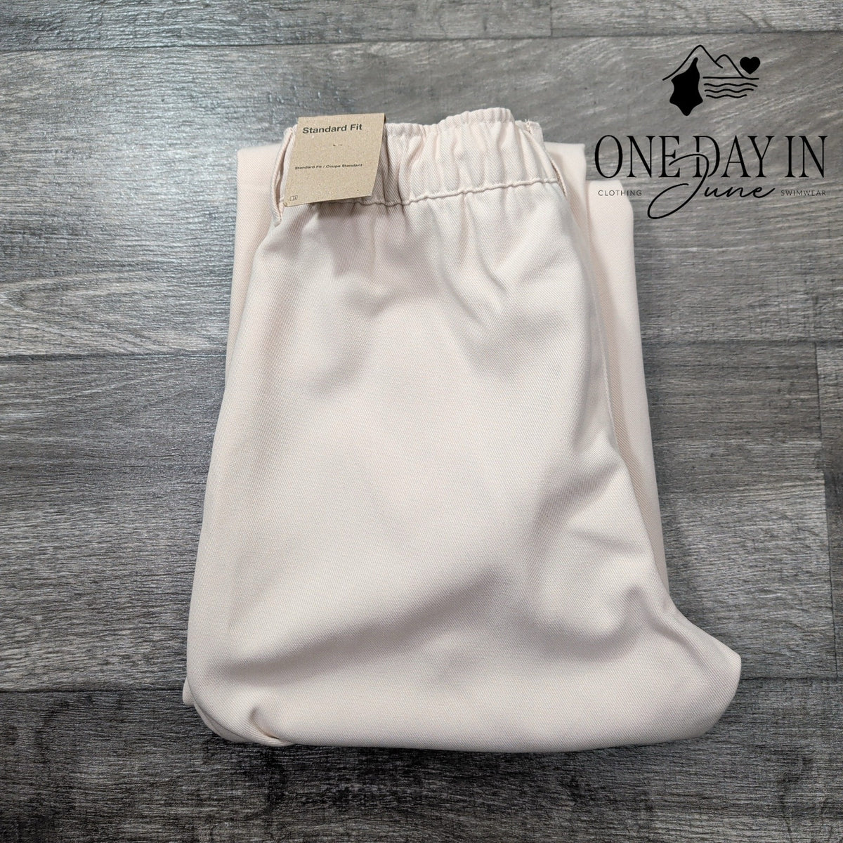 Air Jordan Women's Woven Straight Leg Pants Legend Light Brown NWT Size S