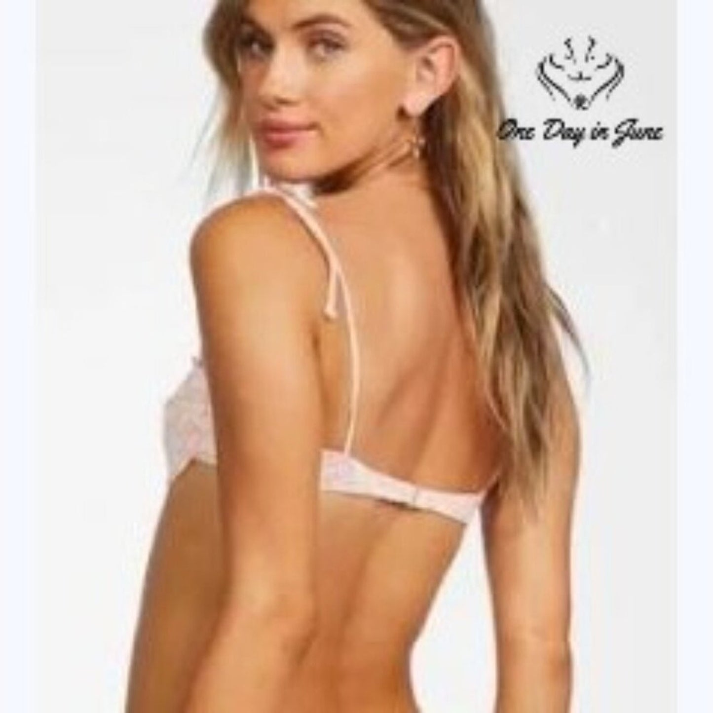 Billabong Ditsy Darling Slide Bikini Top Size M