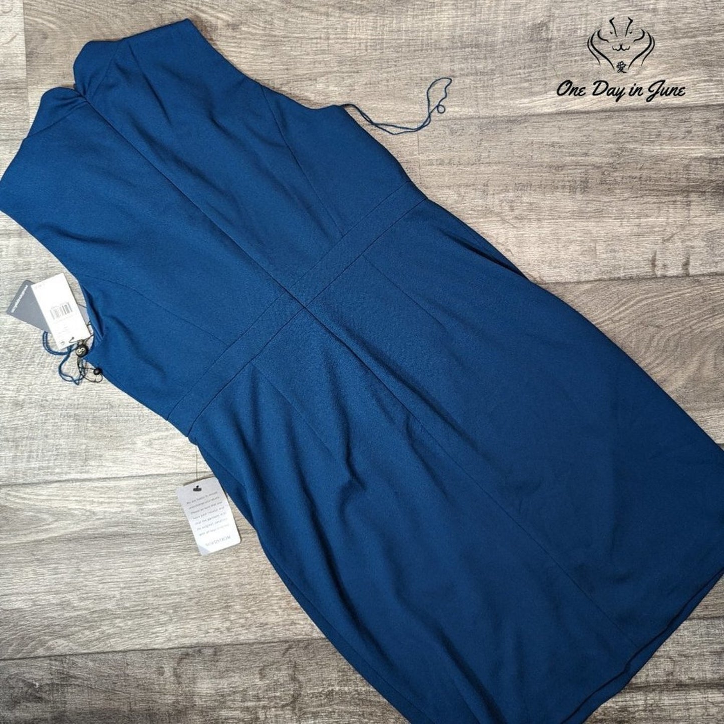 Adrianna Papell Petite High Neck Sleeveless Mini Dress Size 12P
