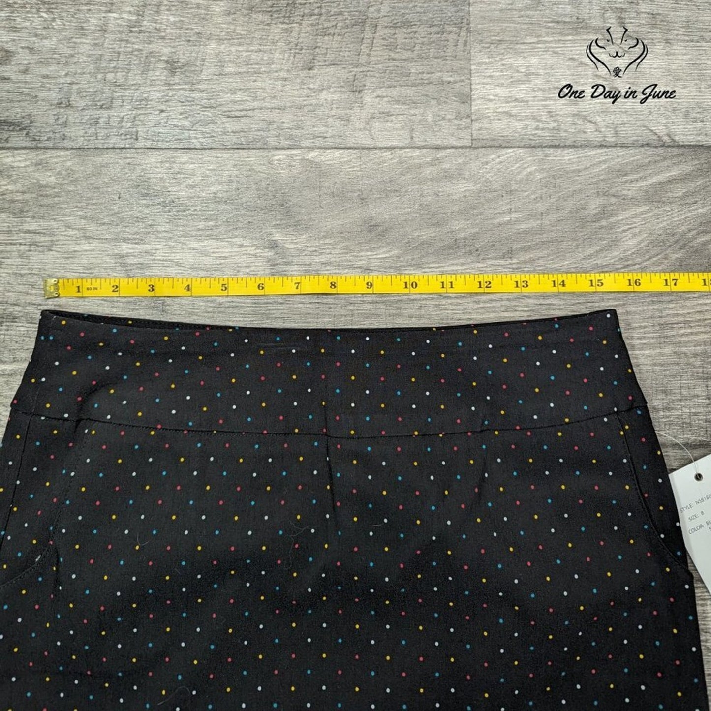 Zac & Rachel Polka Dot Skort Size 8