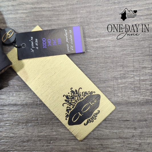 A.Che Perfect Fit Molded Cup Tie Back Bikini Top Size M (32DD, 34D, 36C, 38B)