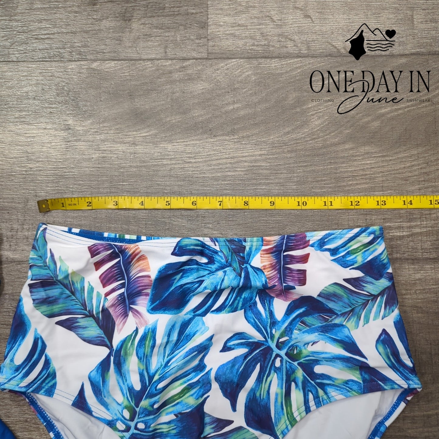 B2Prity Slimming High Waist Tankini Swimsuit Size M
