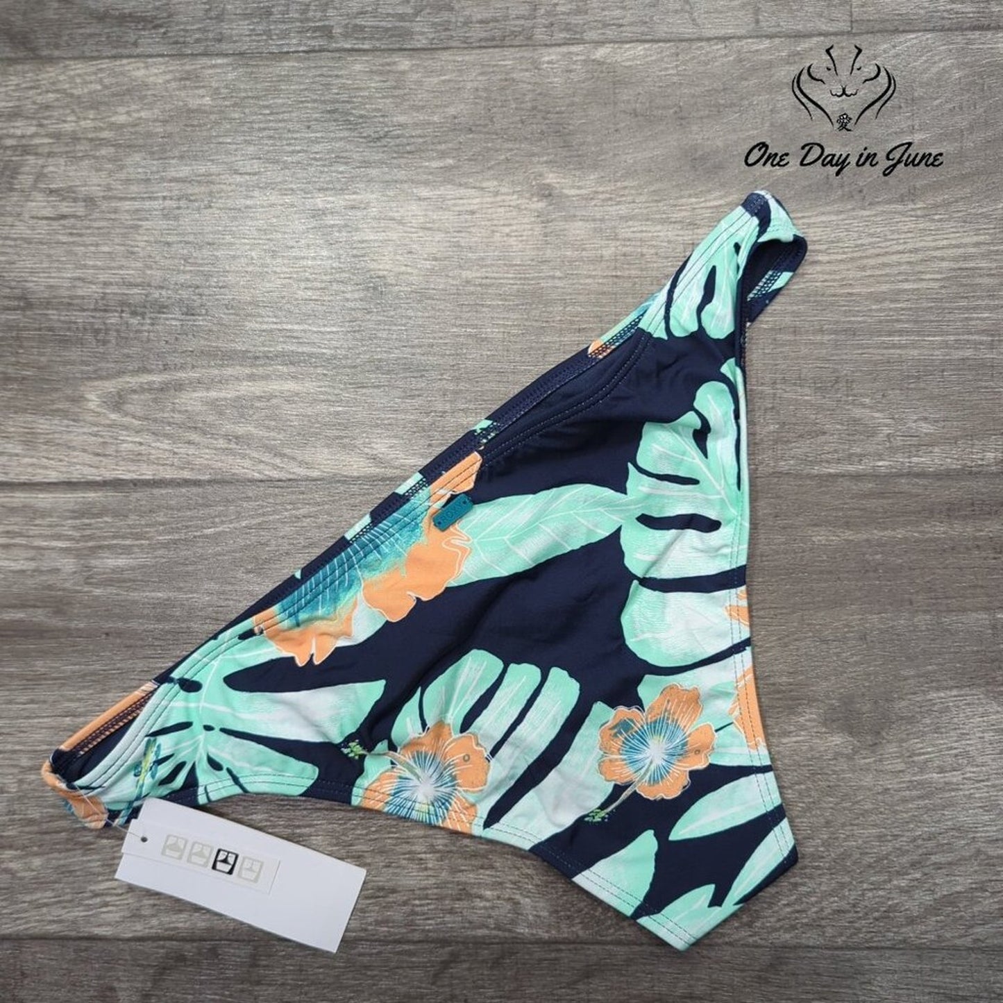 Roxy Beach Classics Moderate Bikini Bottom Size XL