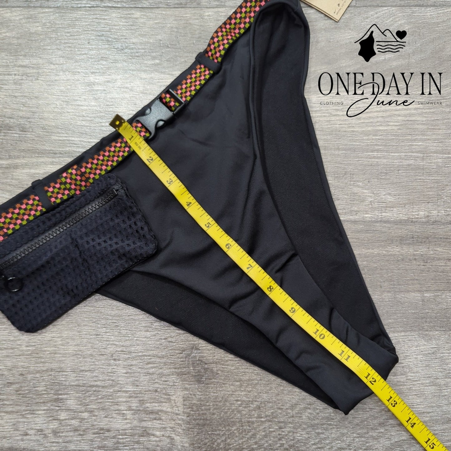 Nike High Cut Diver Bikini Bottom Size L