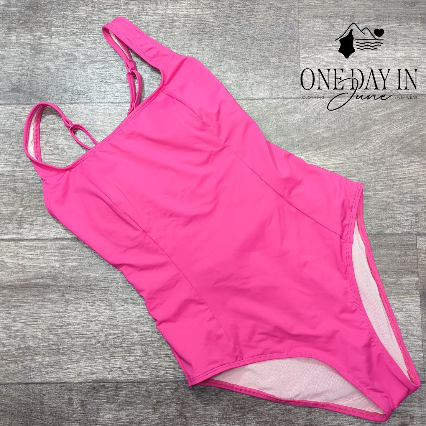 Cupshe Lace Up Nack One Piece Swimsuit Size M