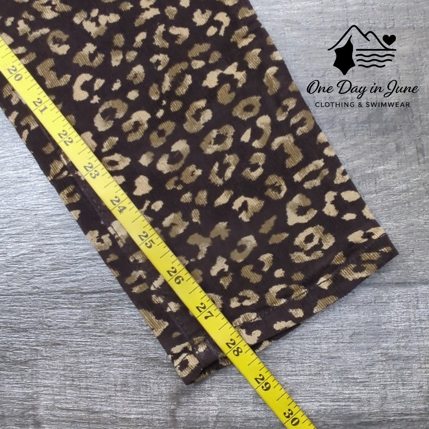 Seven7 Printed Corduroy High Rise Skinny Pants Size 8