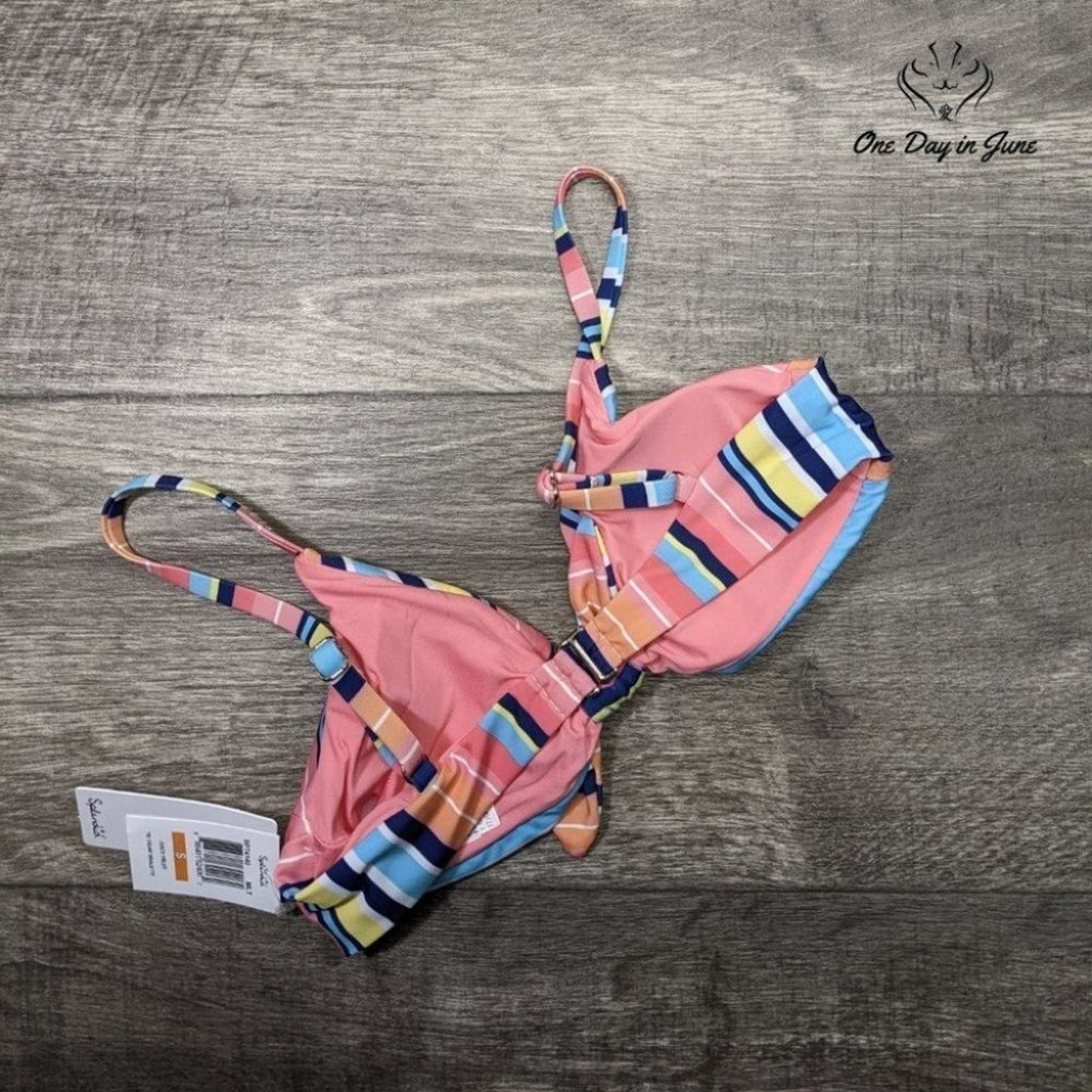 Splendid Women's Standard Juicy Fruit Bralette Bikini Top Size XS