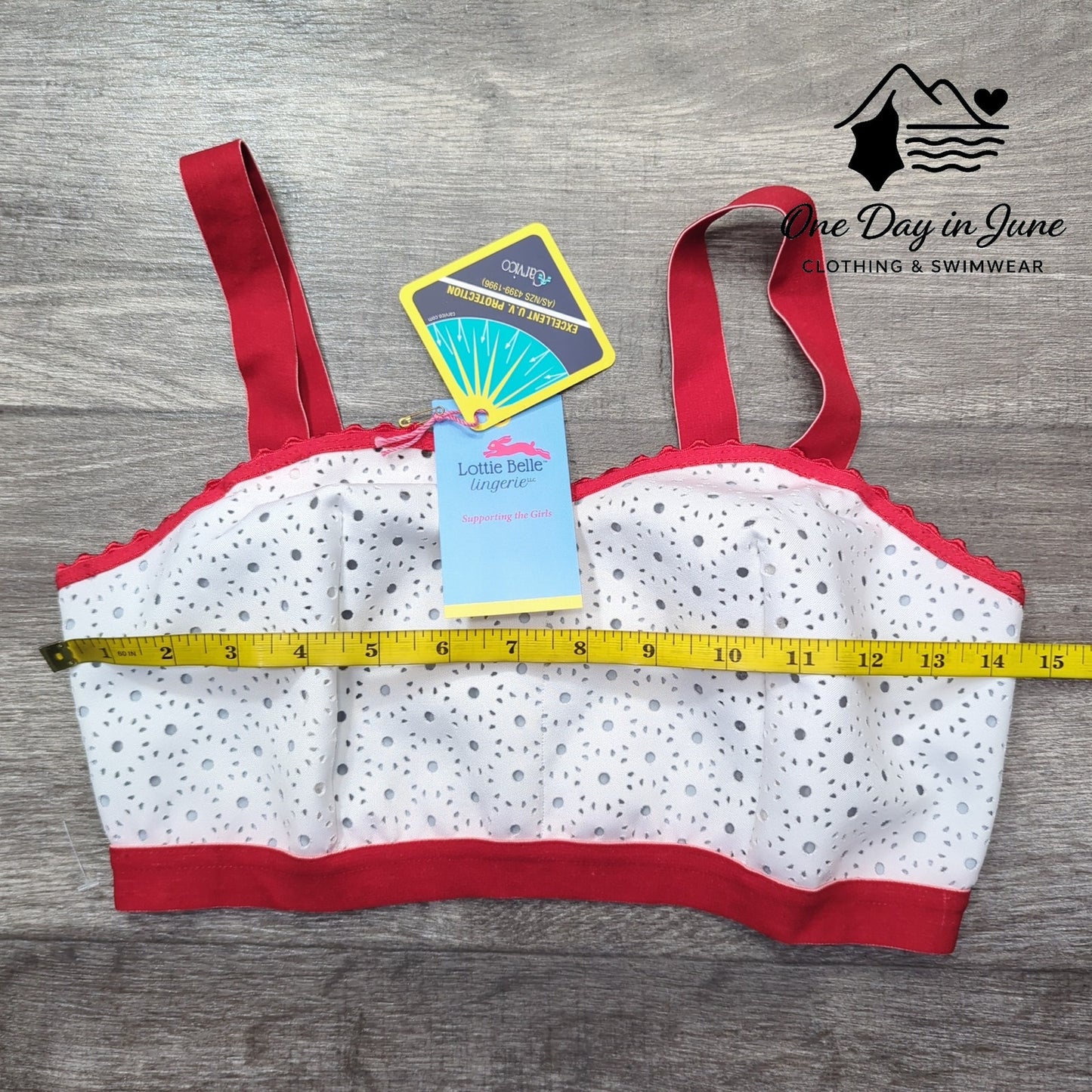 Lottie Belle Bikini Top Size M