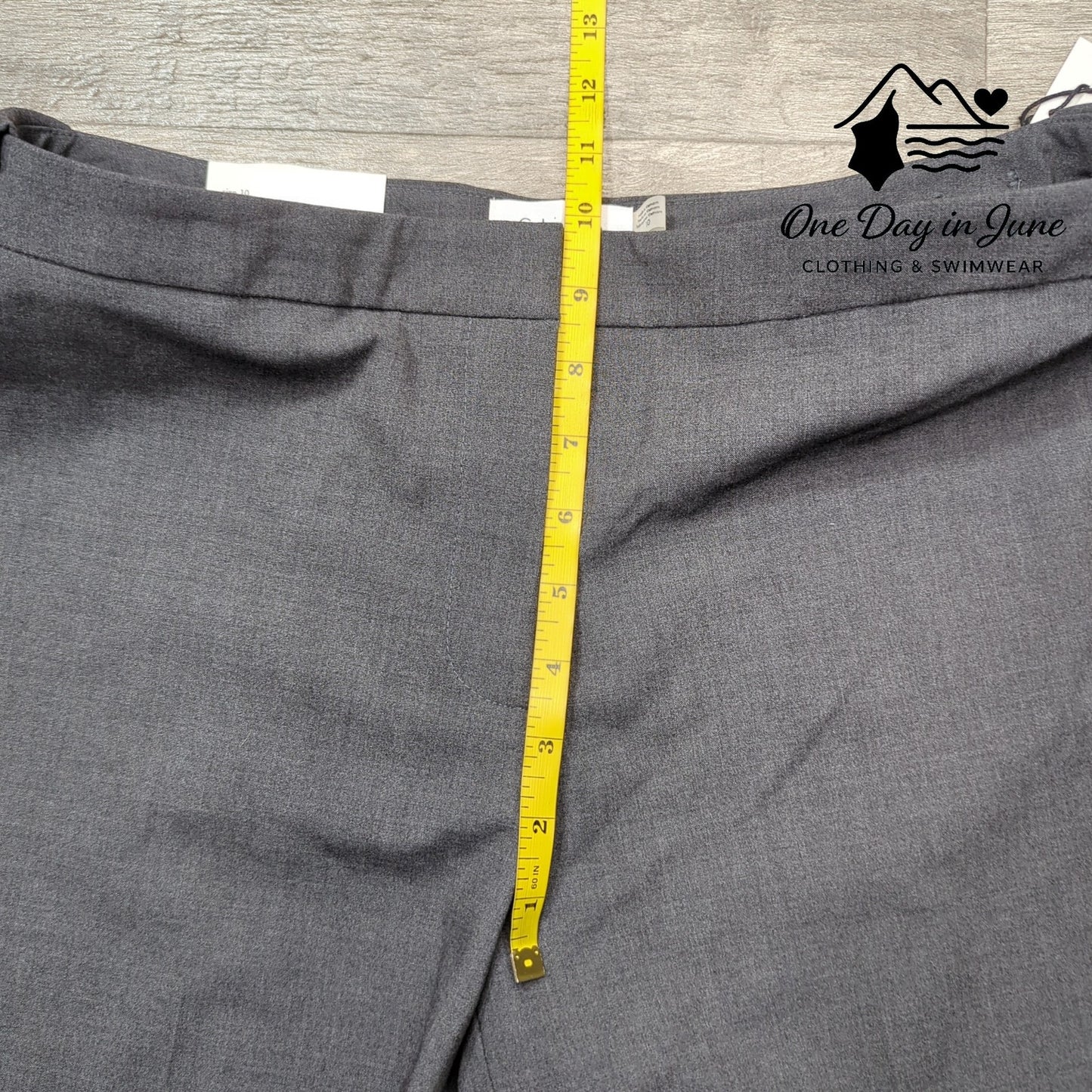Calvin Klein Highline Tapered Leg Ankle Length Pants Size 10