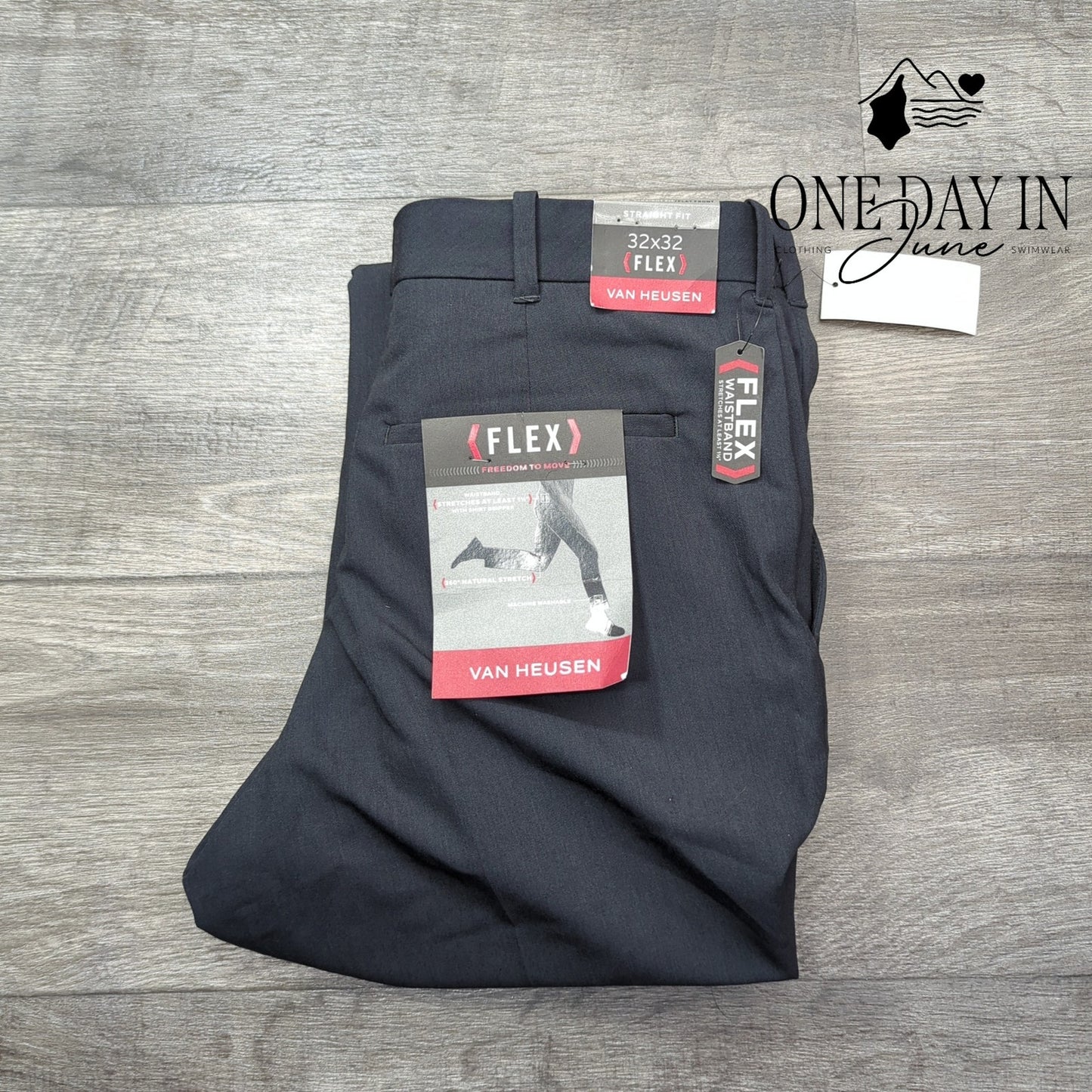 Van Heusen Flex Straight Fit Dress Pants Size 32X32