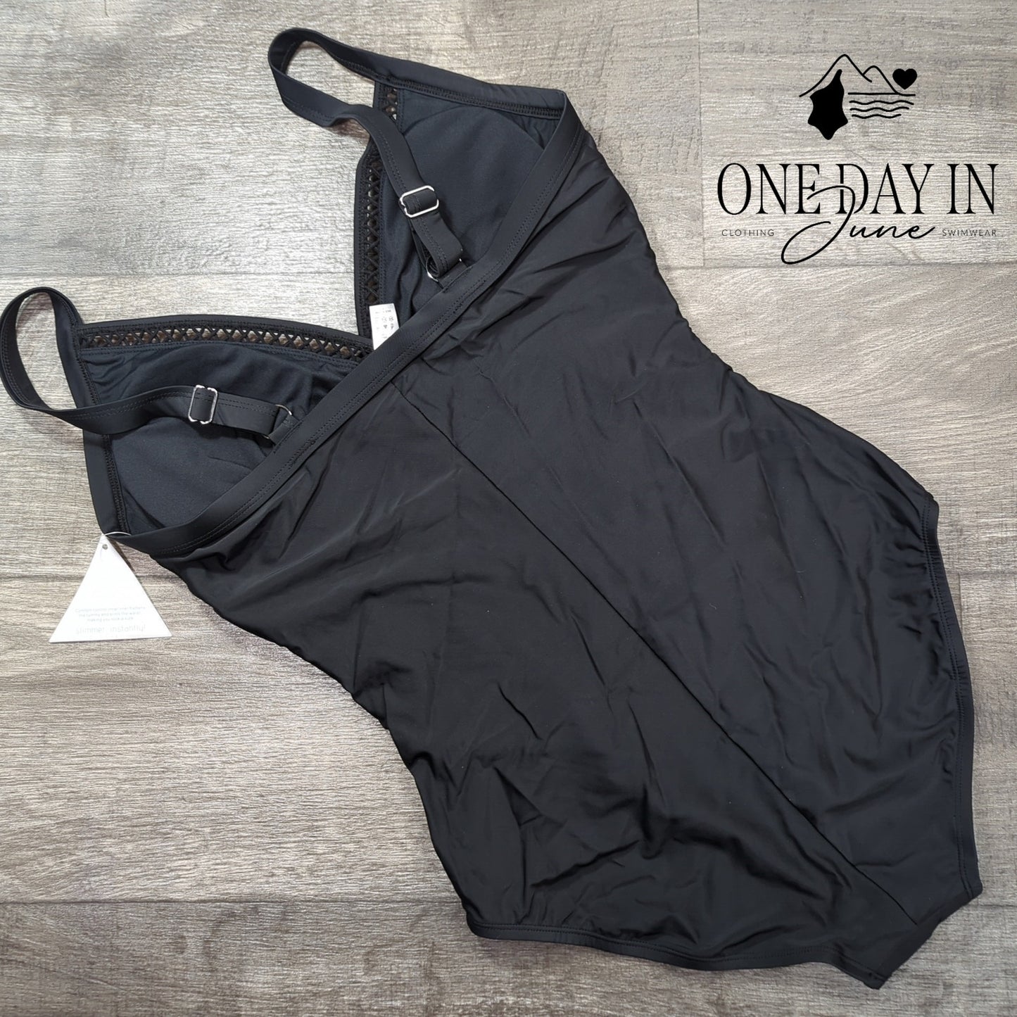 Zando Tummy Control One Piece Swimsuit Size L