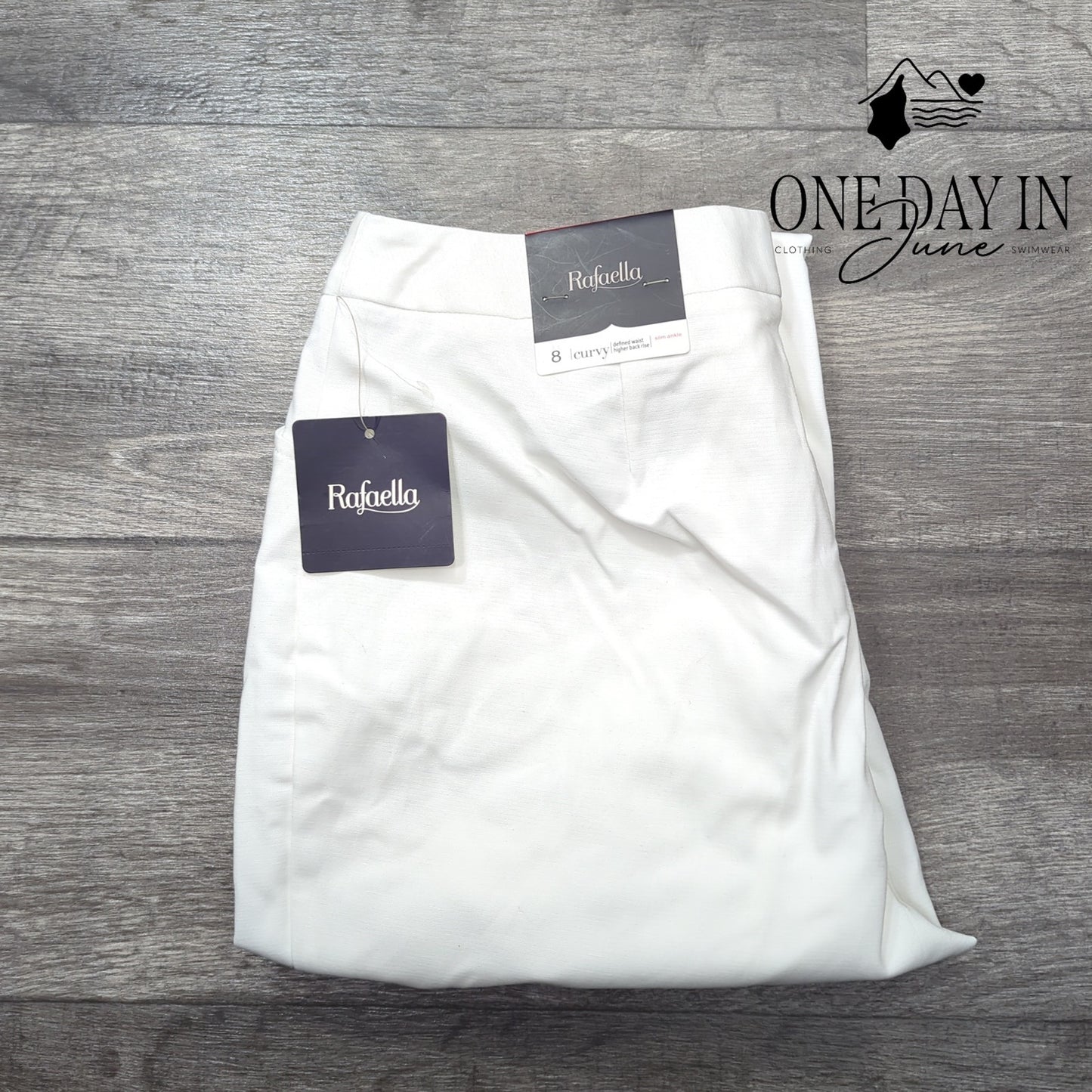 Rafaella Slim Ankle Pants Size 8