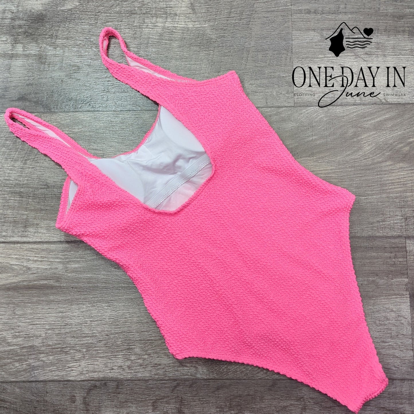 CharmLeaks Textured One Piece Swimsuit Size S
