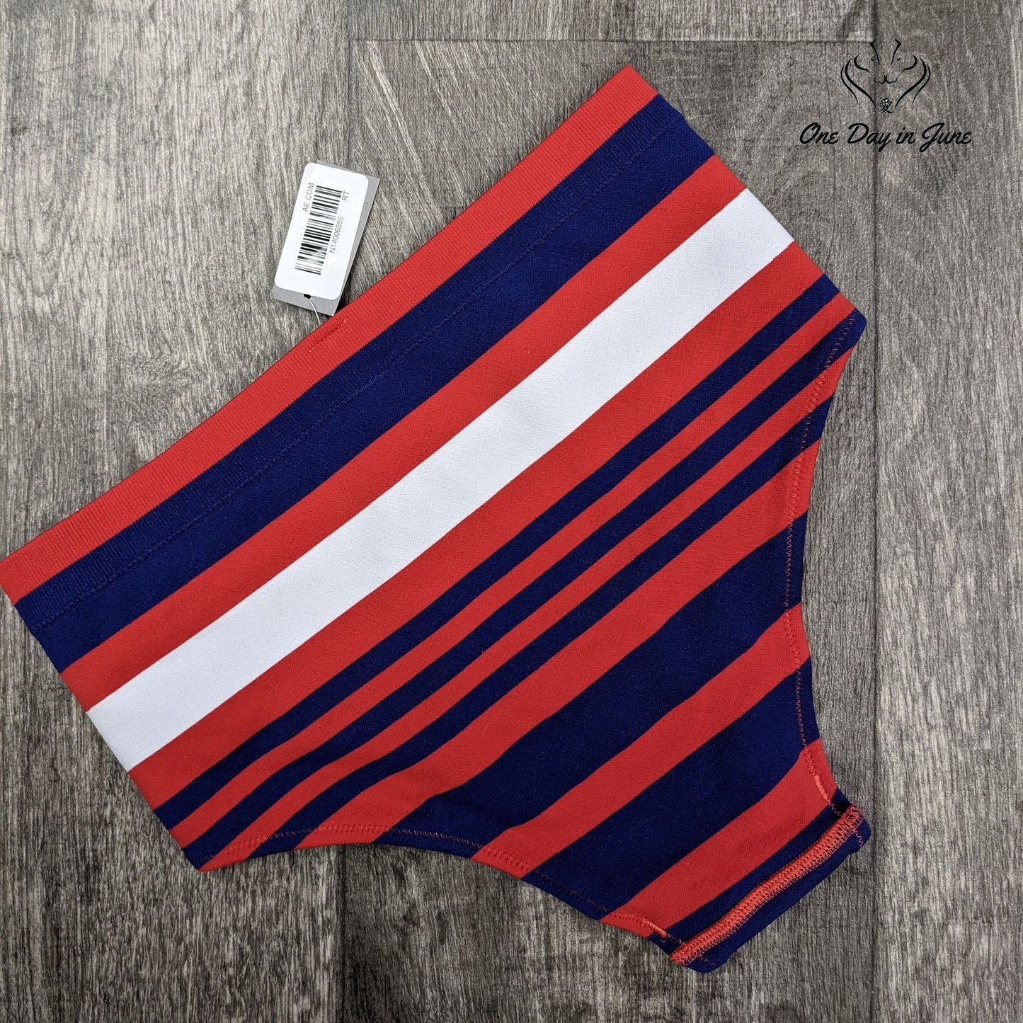 American Eagle Outfitters Aerie High Waist Cheeky Bikini Bottom Size S