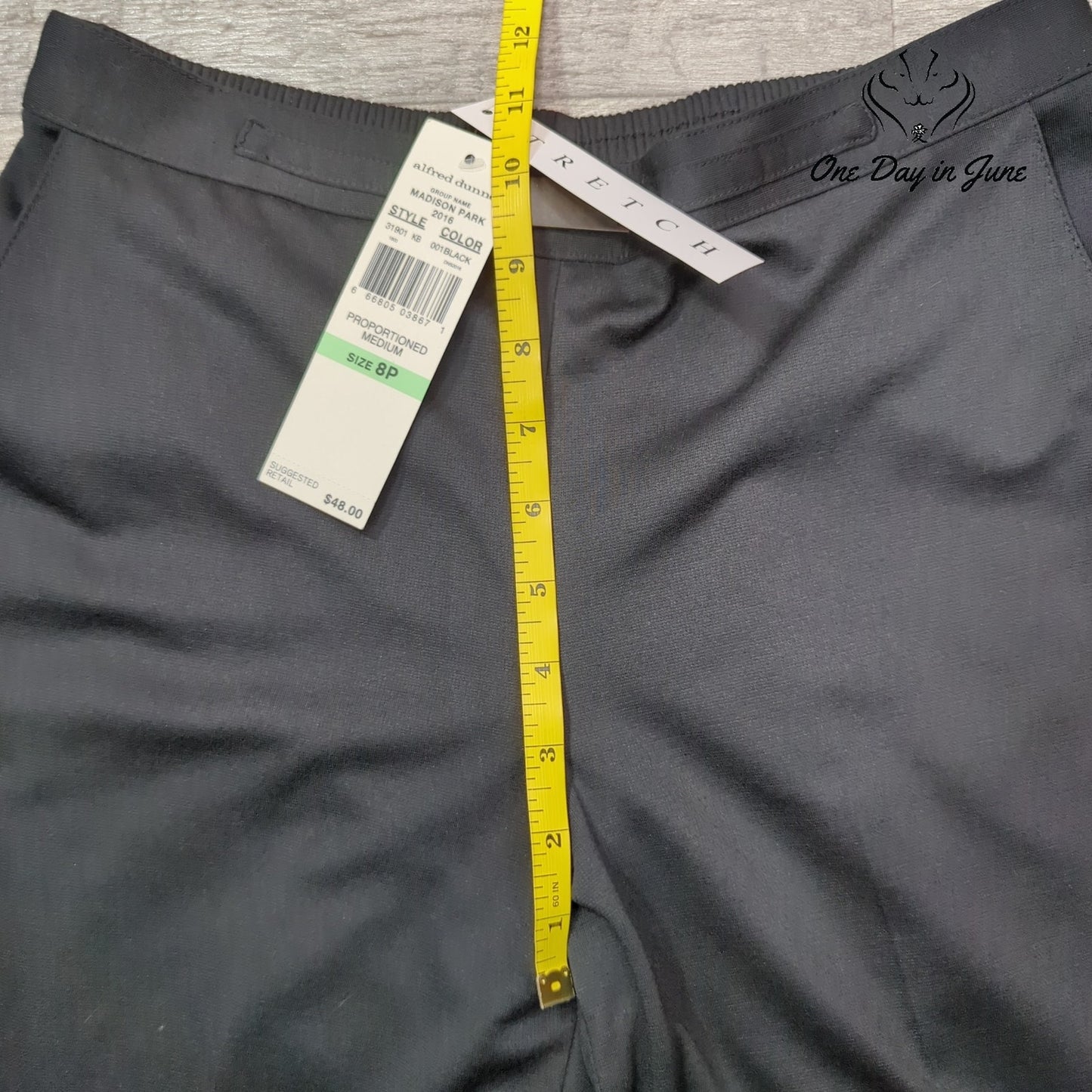 Alfred Dunner Petite Madison Park Pull On Pants Size 8P