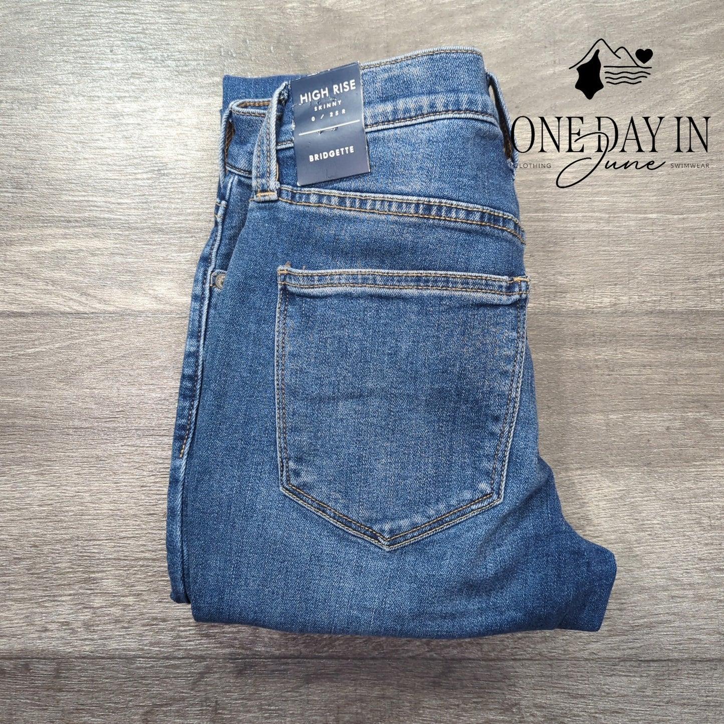 Lucky Brand Bridgette High Rise Skinny Jeans Size 0