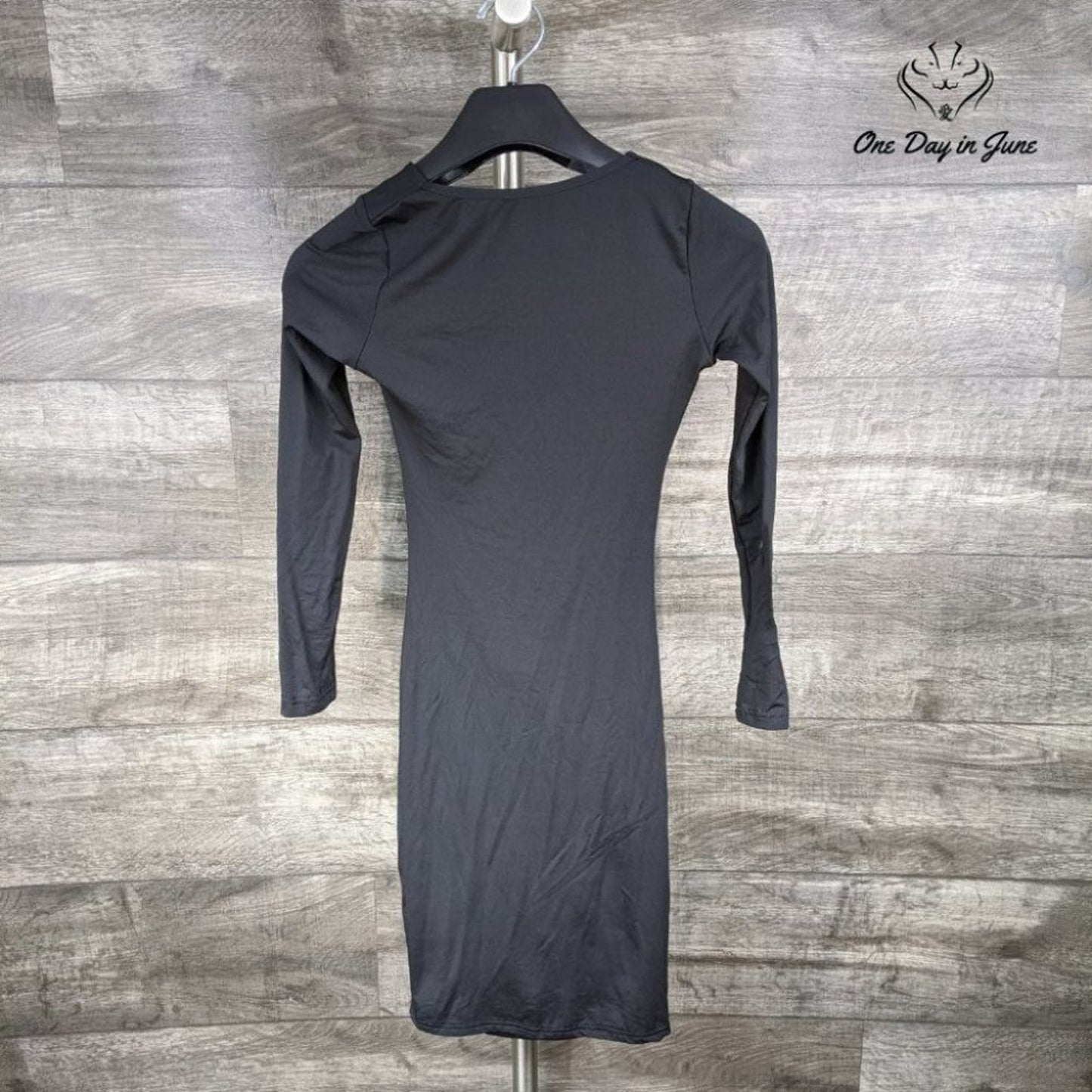 Crisscross Open Back Bodycon Dress