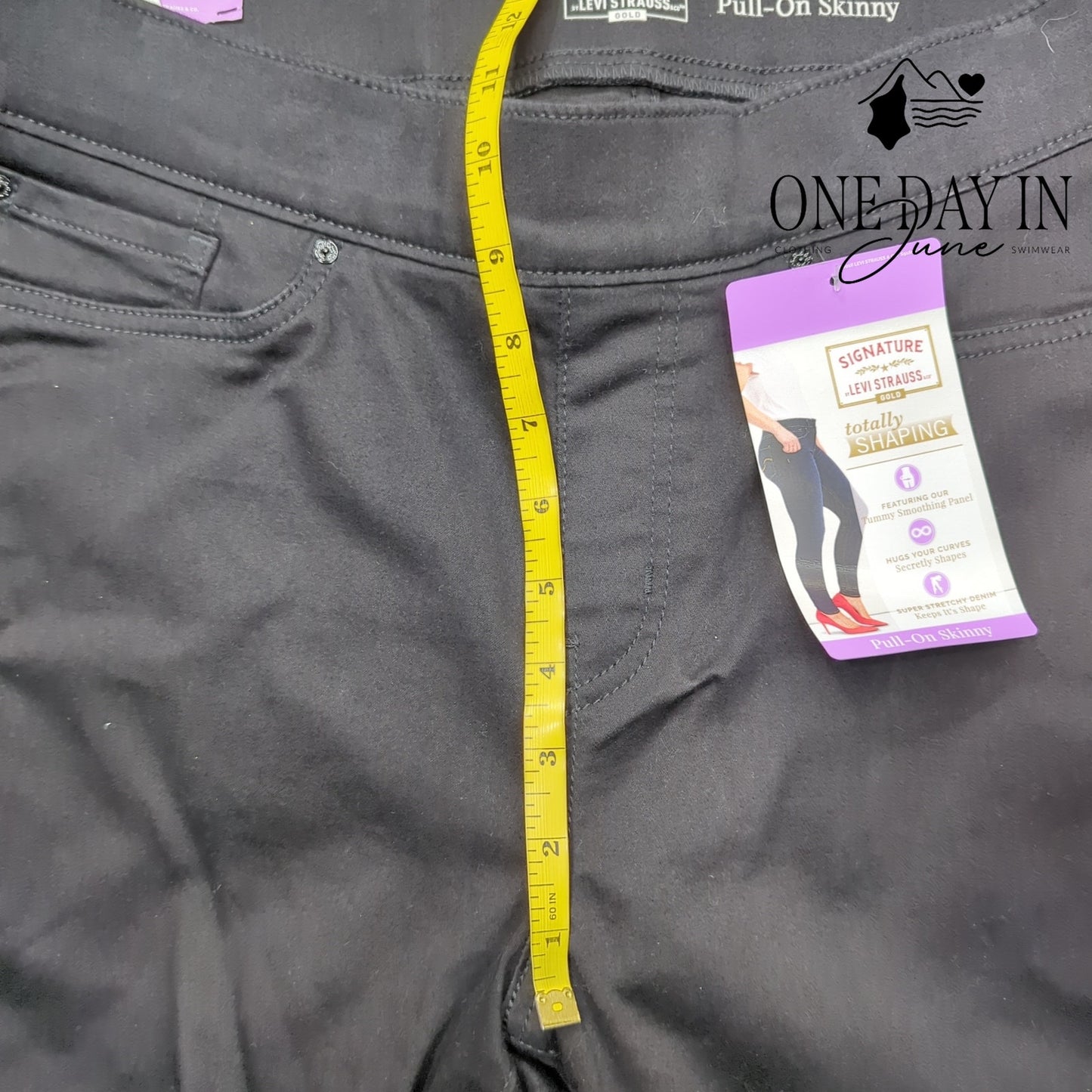 Levi's Signature Pull On Skinny Jeans Size 16S