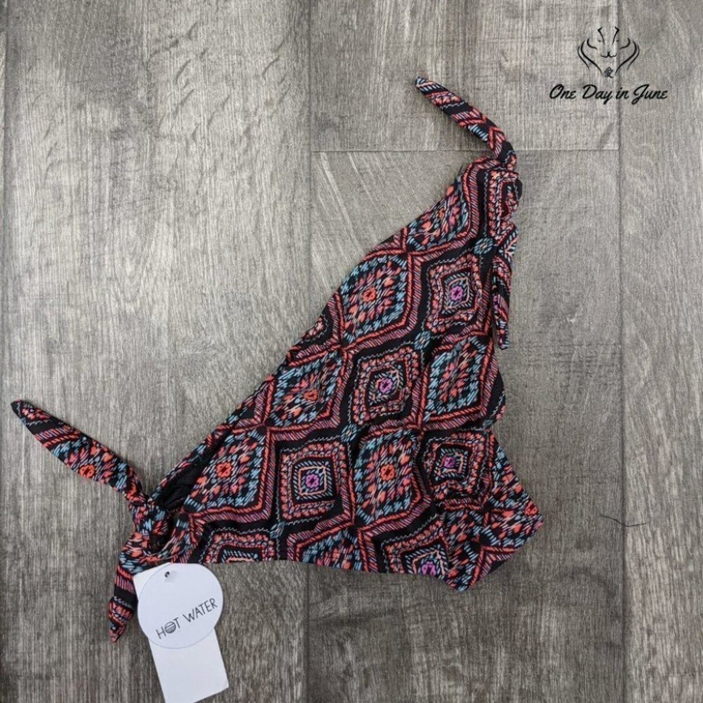 Hot Water Juniors Cheeky Bikini Bottom Swimsuit Size S