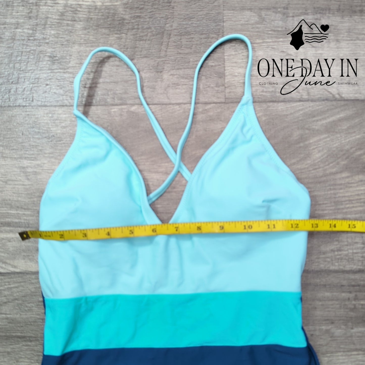 Cupshe Colorblock One Piece Swimsuit Size S